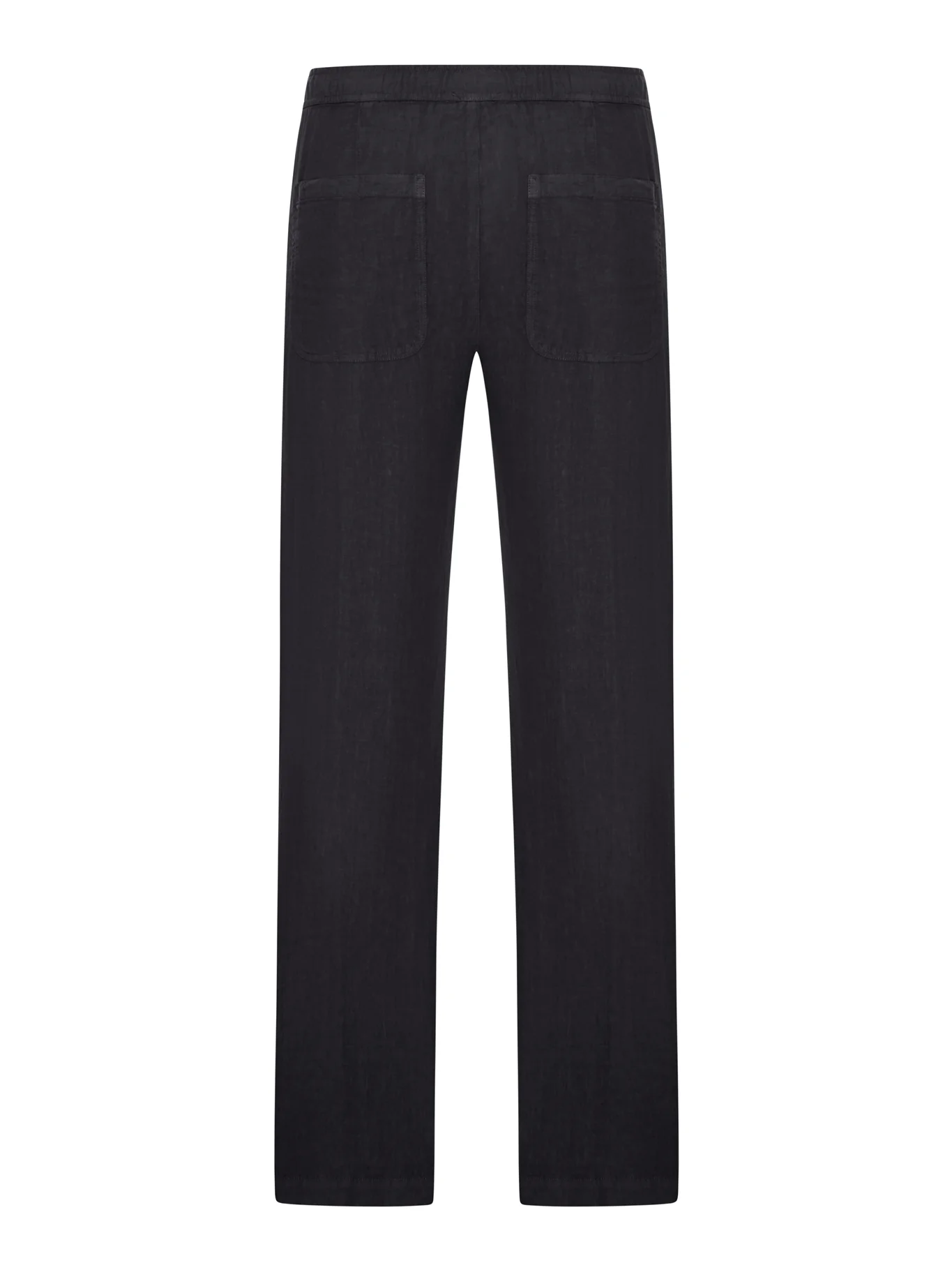 LINEN TROUSERS WITH DRAWSTRING WAIST - Image 2