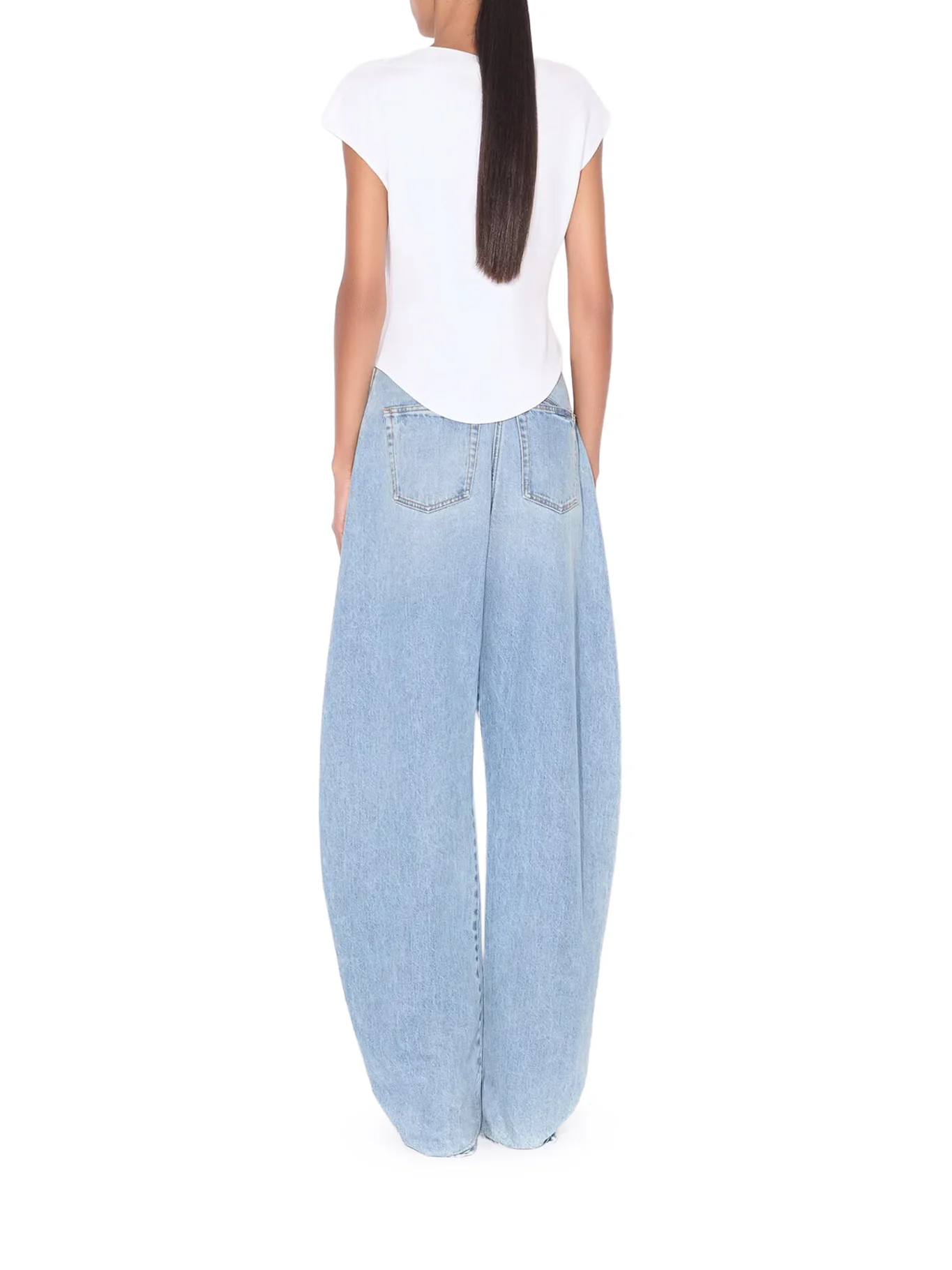 COTTON T-SHIRT WITH CAP SLEEVES - Image 3
