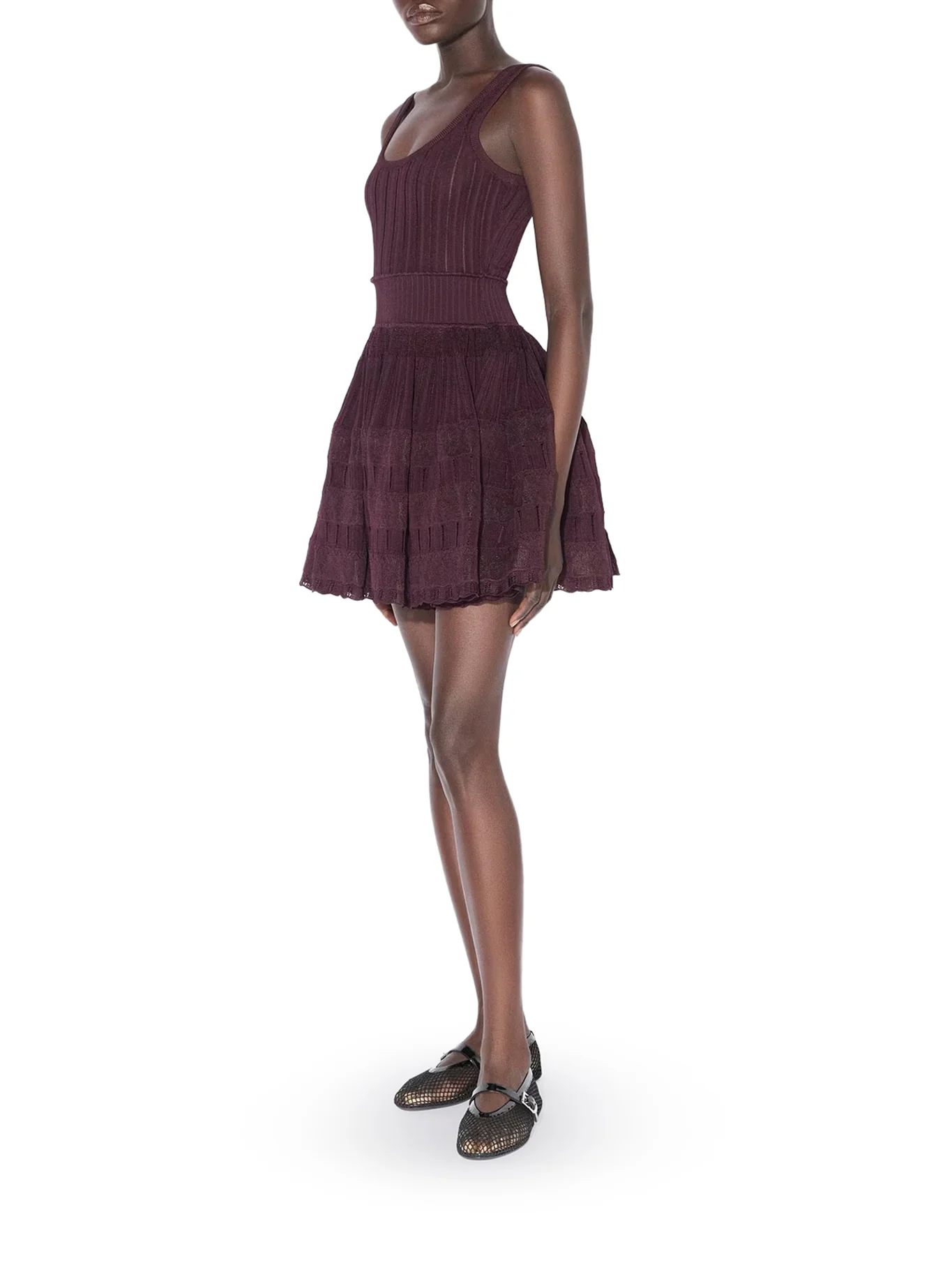 CRINOLINE KNIT DRESS - Image 2