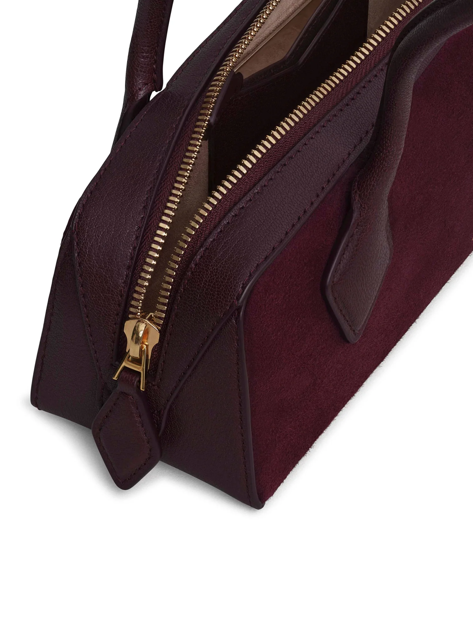 LE TECKEL SMALL BI-MATERIAL LEATHER BAG - Image 5