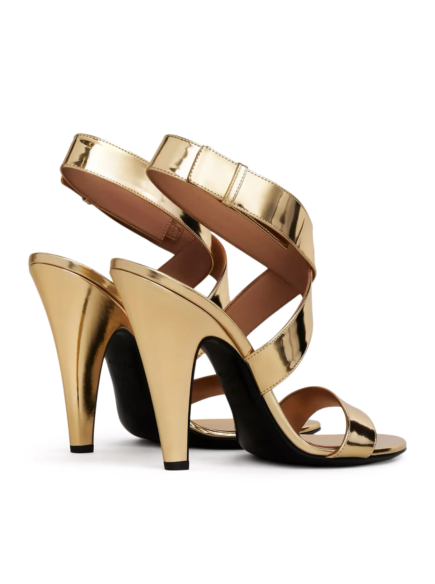 MIRROR-EFFECT SANDALS - Image 3