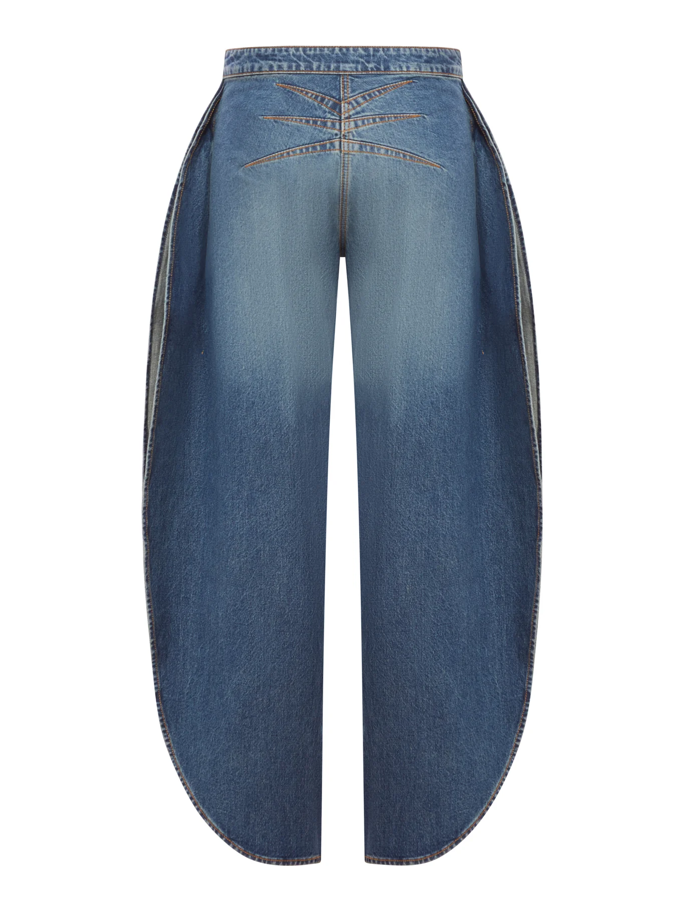 PETAL DENIM TROUSERS - Image 2