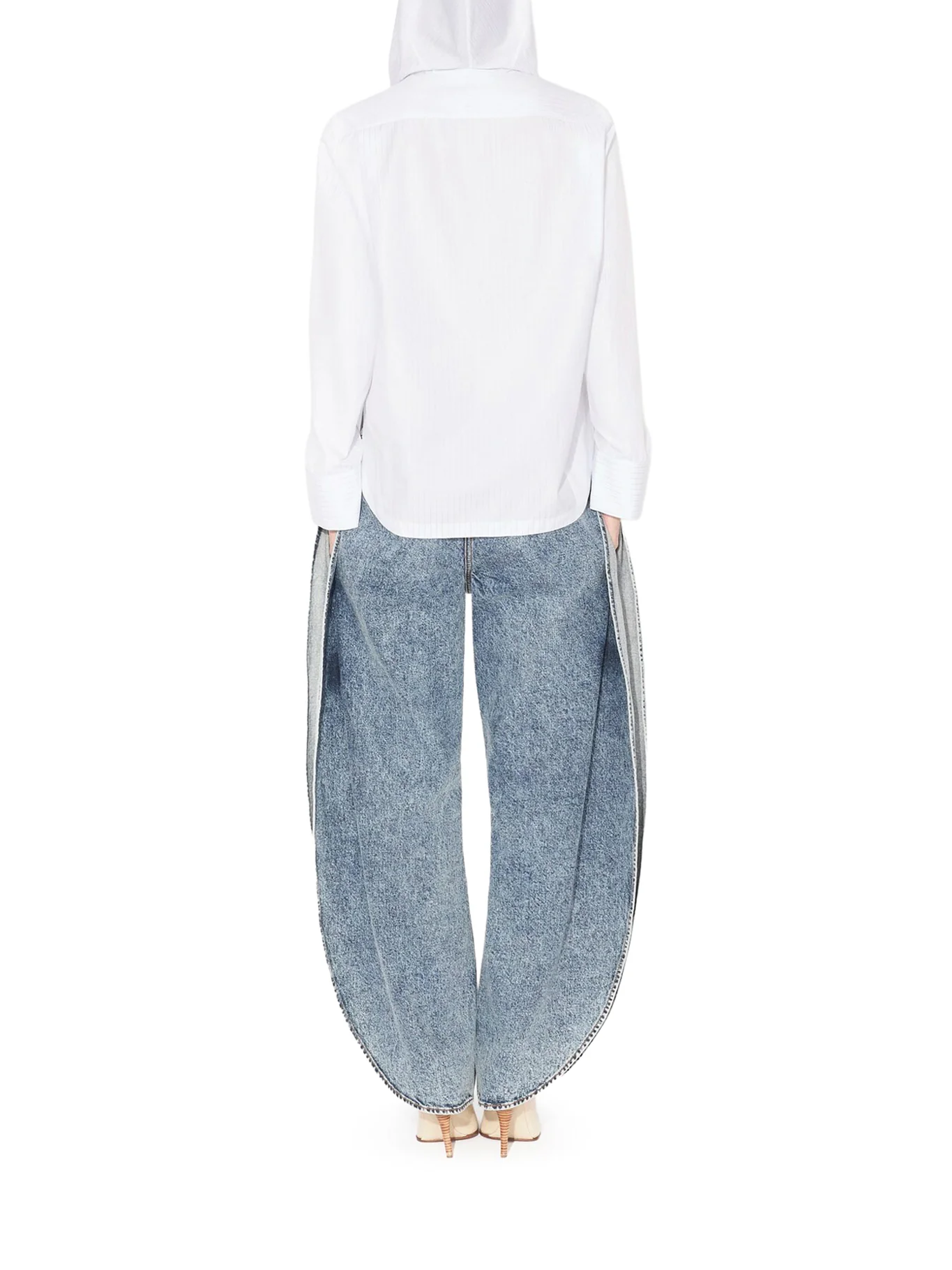 POPLIN HOODED SHIRT - Image 5