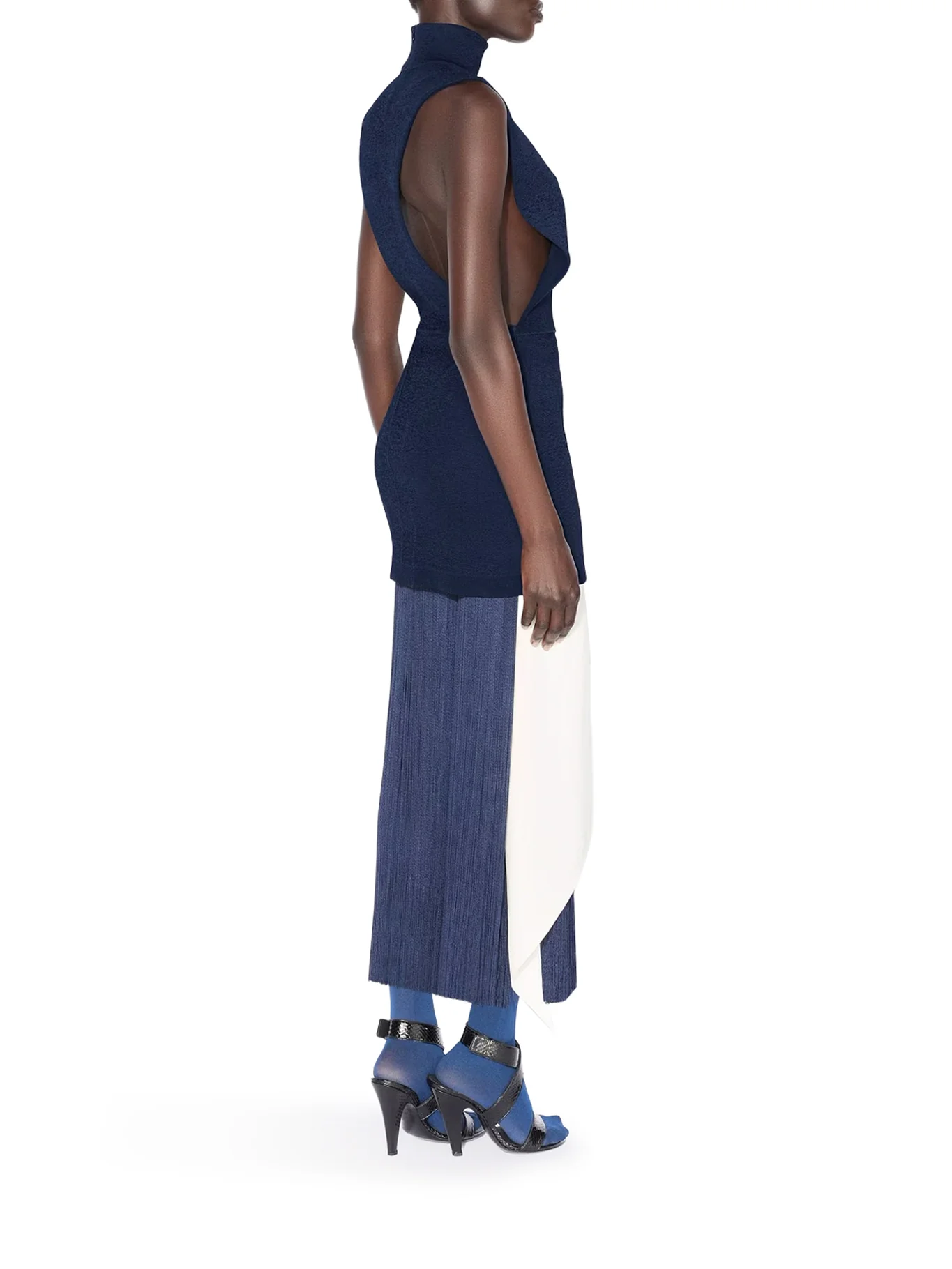 POPLIN POINTED SKIRT - Image 3