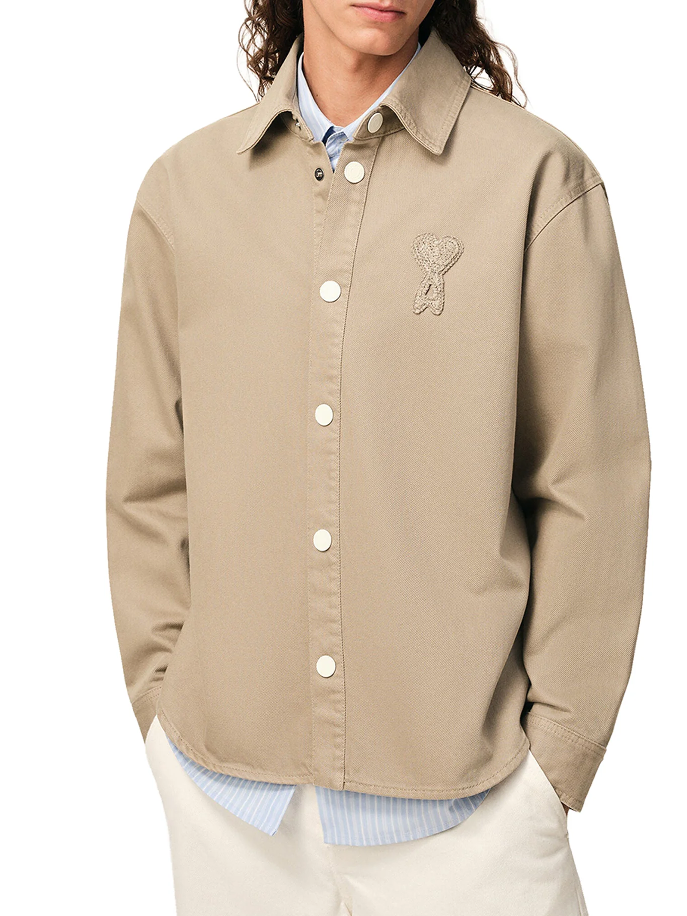 AMI DE COEUR COTTON KNIT SHIRT JACKET - Image 3