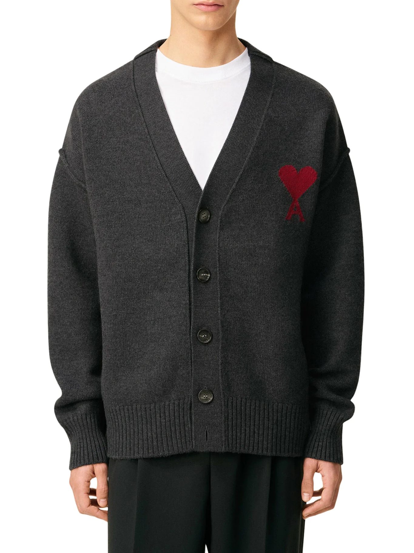 AMI DE COEUR WOOL CARDIGAN - Image 2