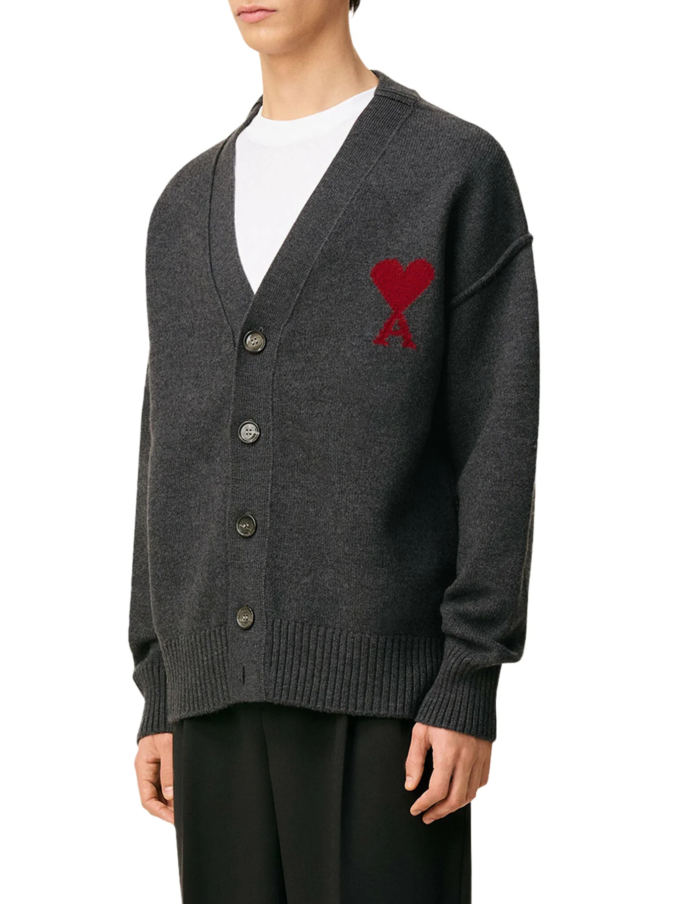 AMI DE COEUR WOOL CARDIGAN - Image 4