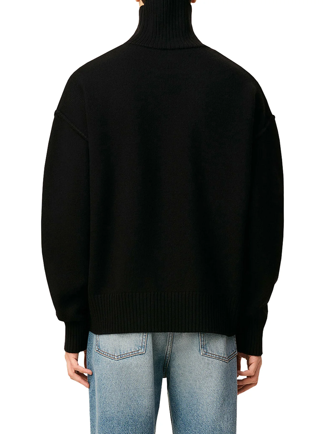 AMI DE COEUR WOOL HIGH NECK SWEATER - Image 3