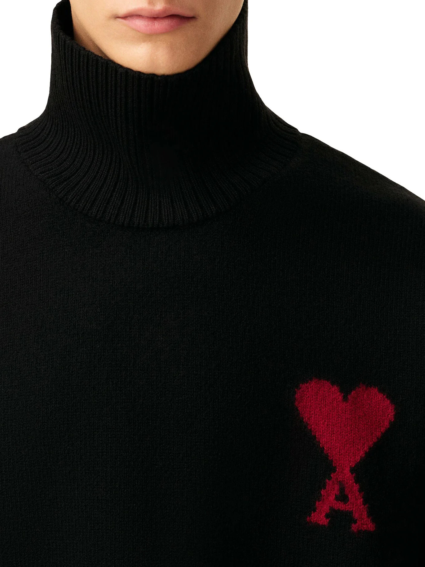 AMI DE COEUR WOOL HIGH NECK SWEATER - Image 5
