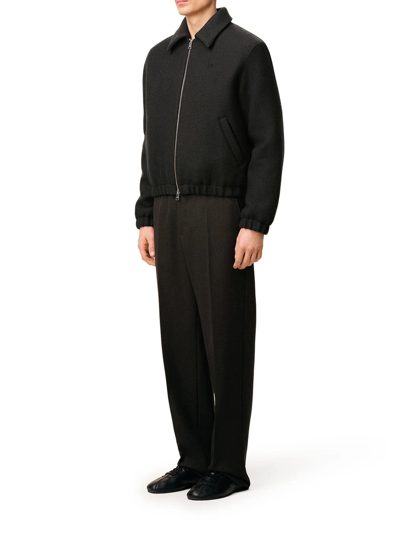 AMI DE COEUR WOOL ZIP-UP JACKET - Image 5