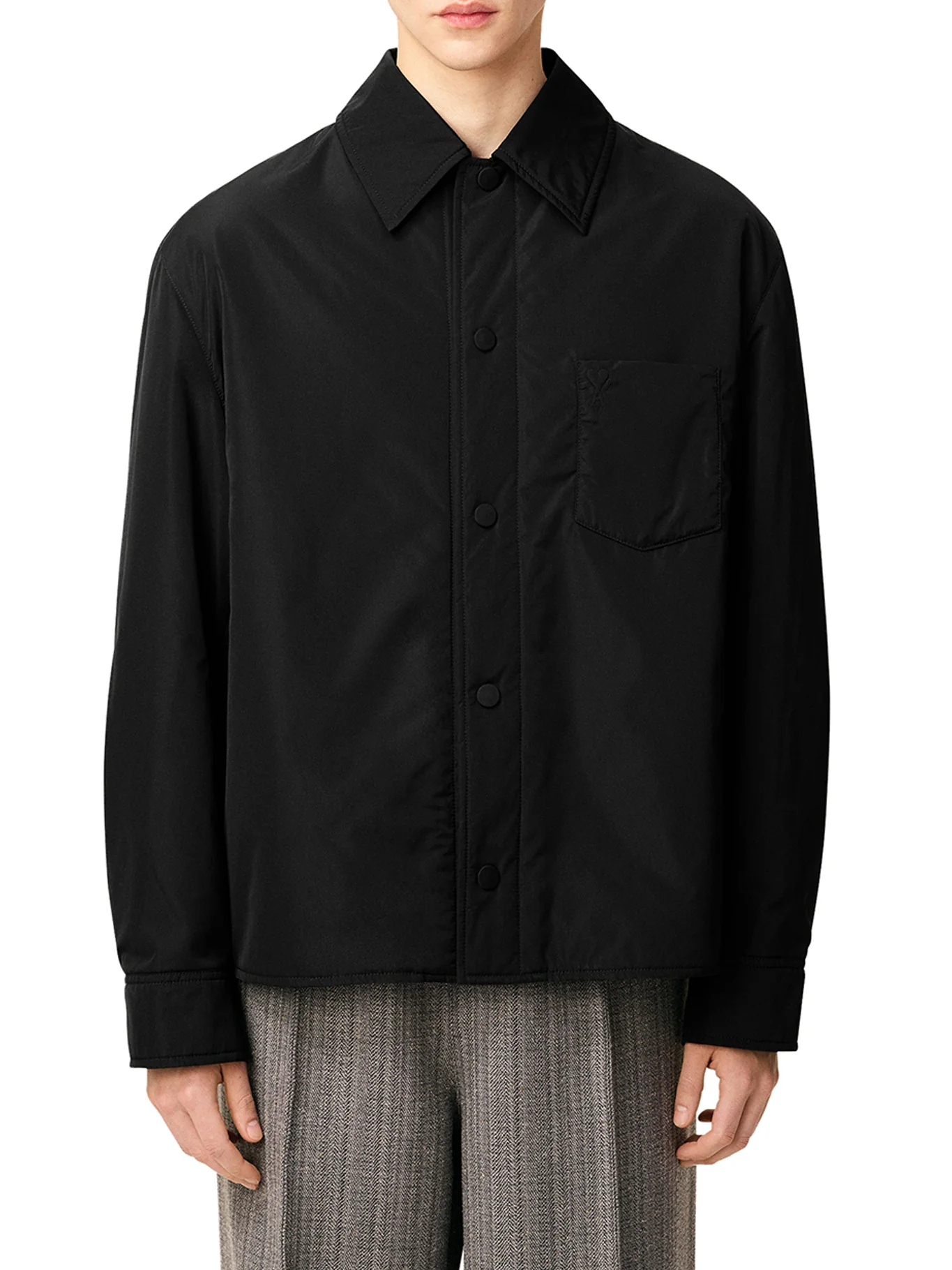 TAFFETA PADDED OVERSHIRT - Image 3