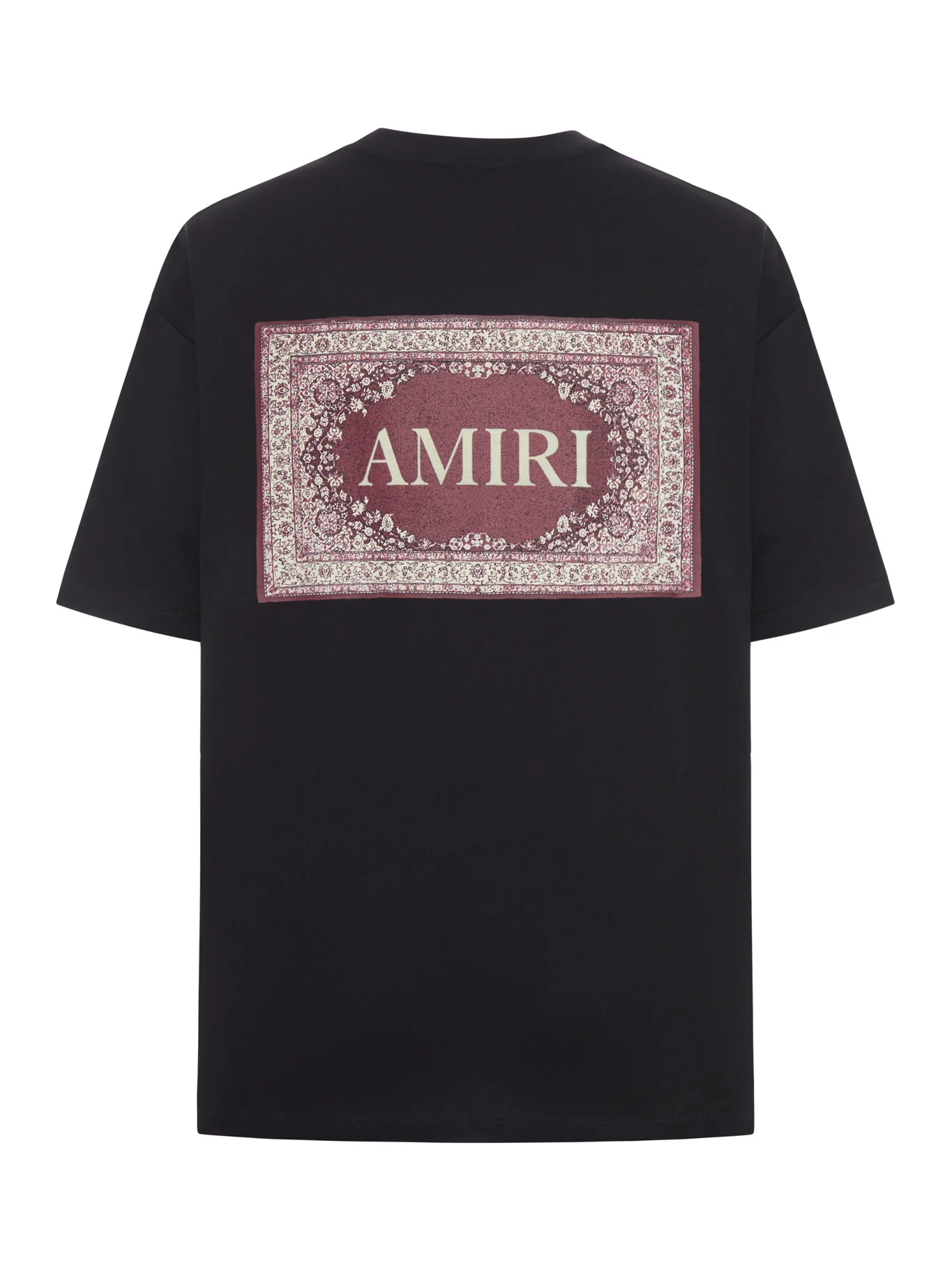 CREW NECK COTTON T-SHIRT WITH PRINT - Image 2
