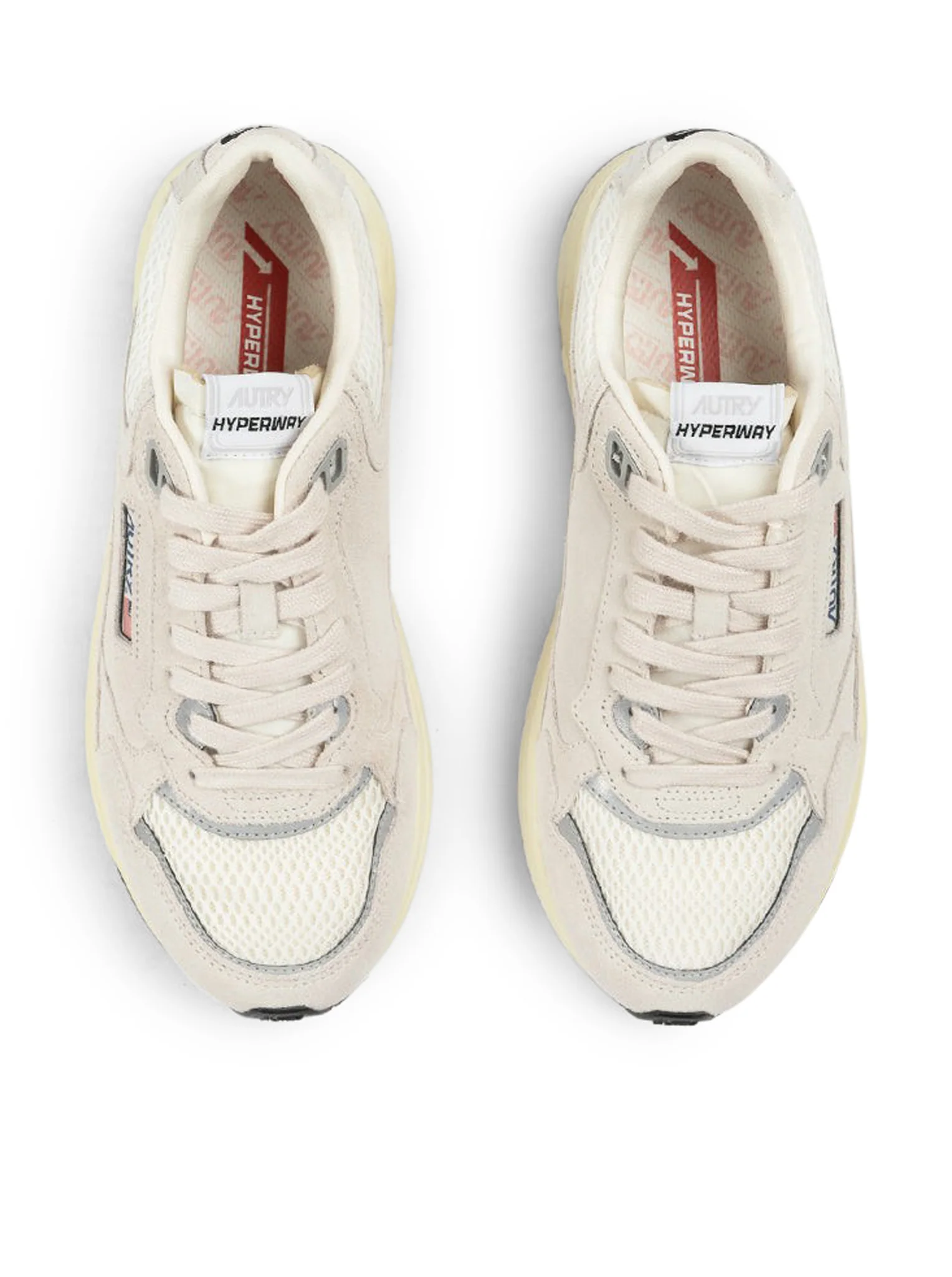 HYPERWAY SNEAKERS IN MESH AND SUEDE - Image 4
