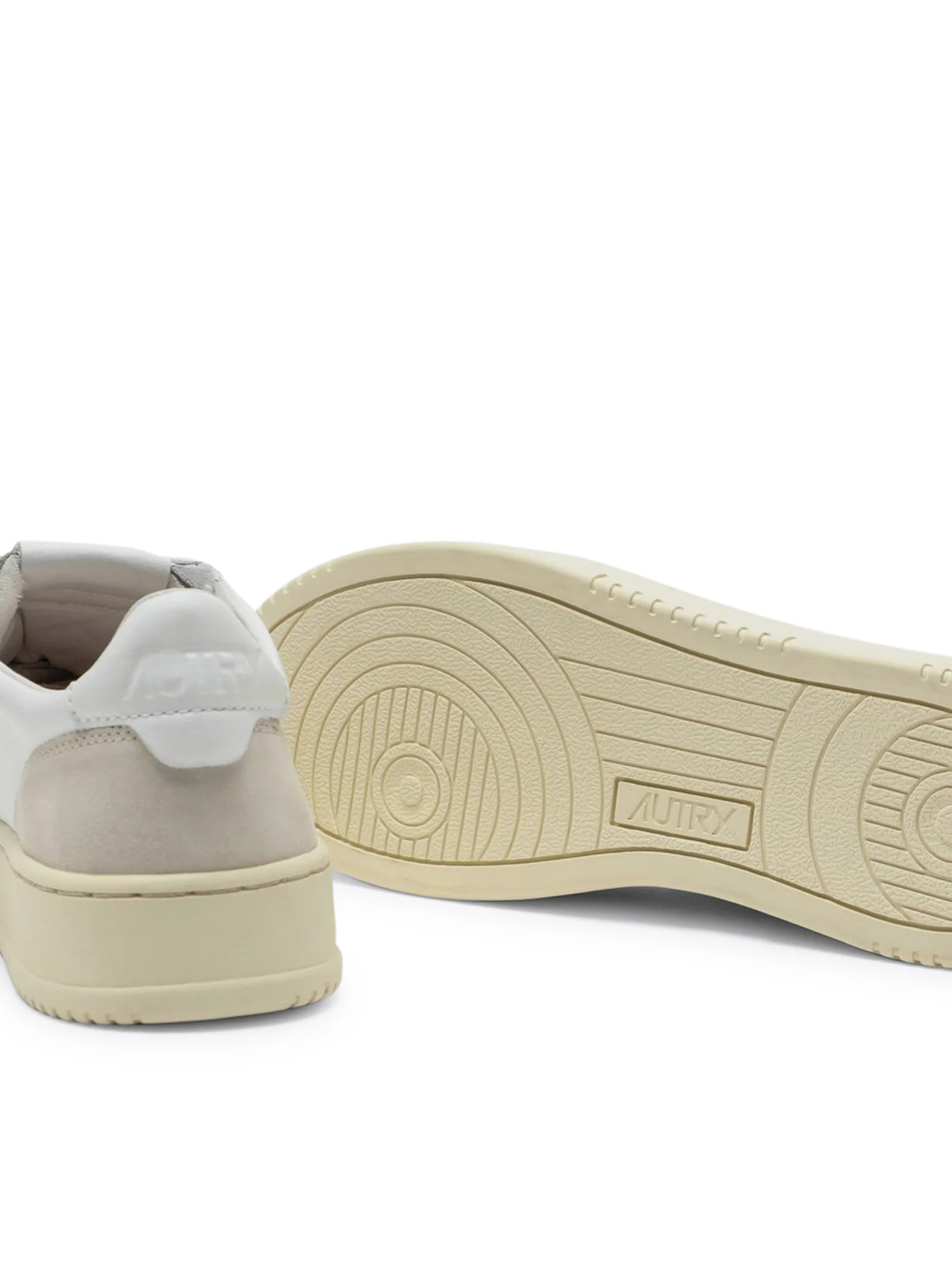 MEDALIST LOW SNEAKERS IN WHITE LEATHER AND SUEDE - Image 5