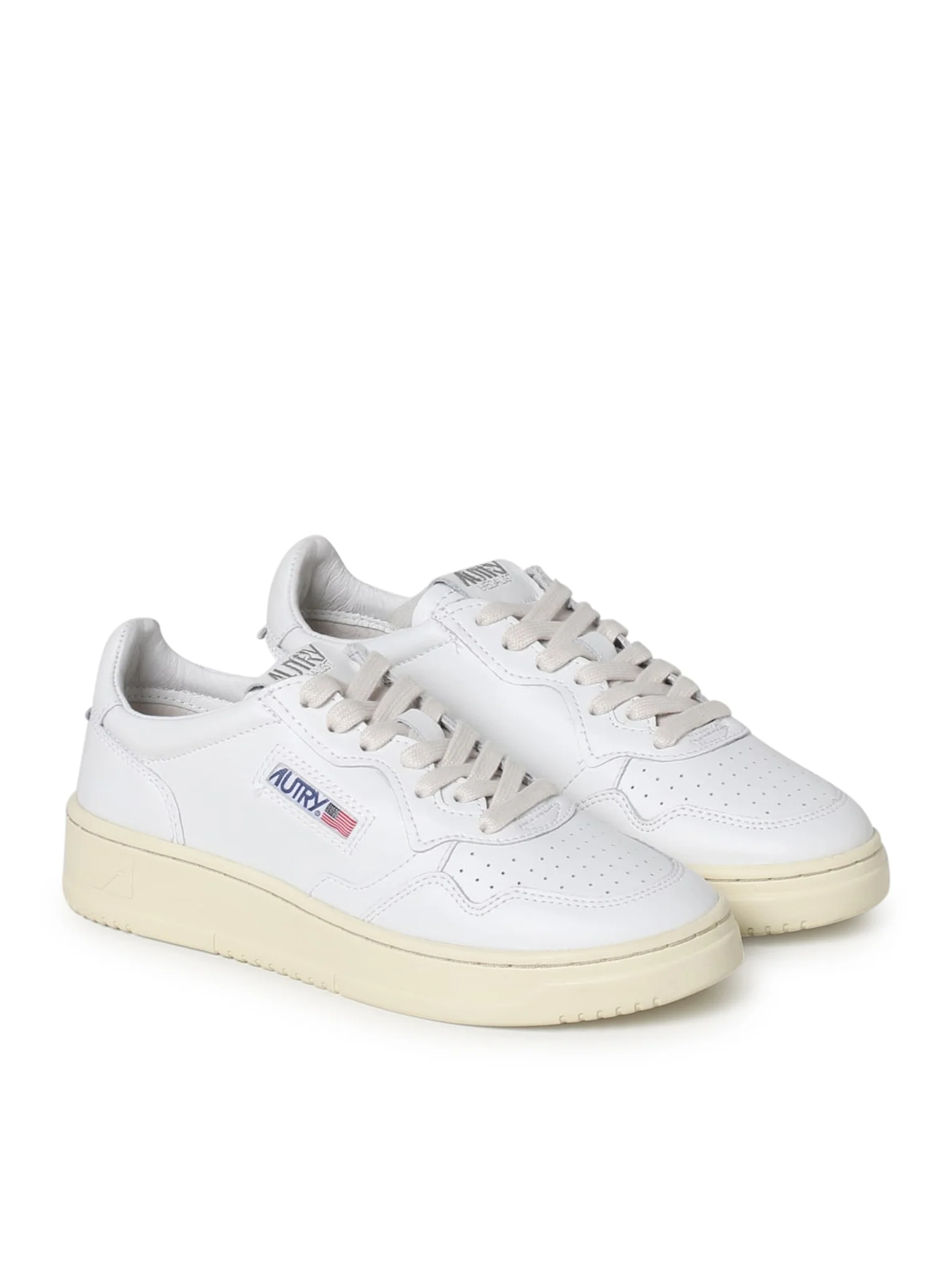 MEDALIST LOW SNEAKERS IN WHITE LEATHER - Image 2