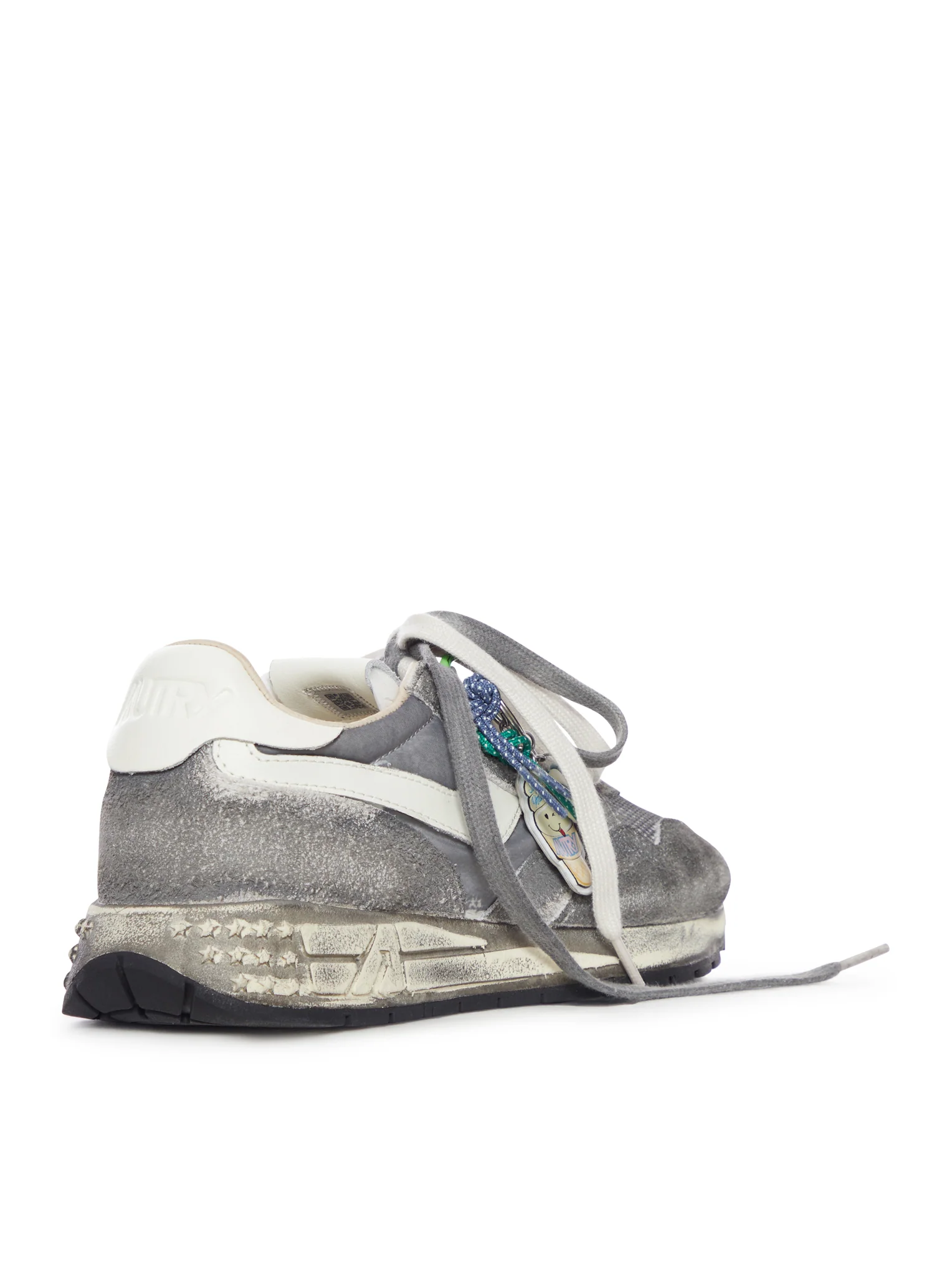 REELWIND SUPER VINTAGE SNEAKERS IN NYLON AND SUEDE - Image 3