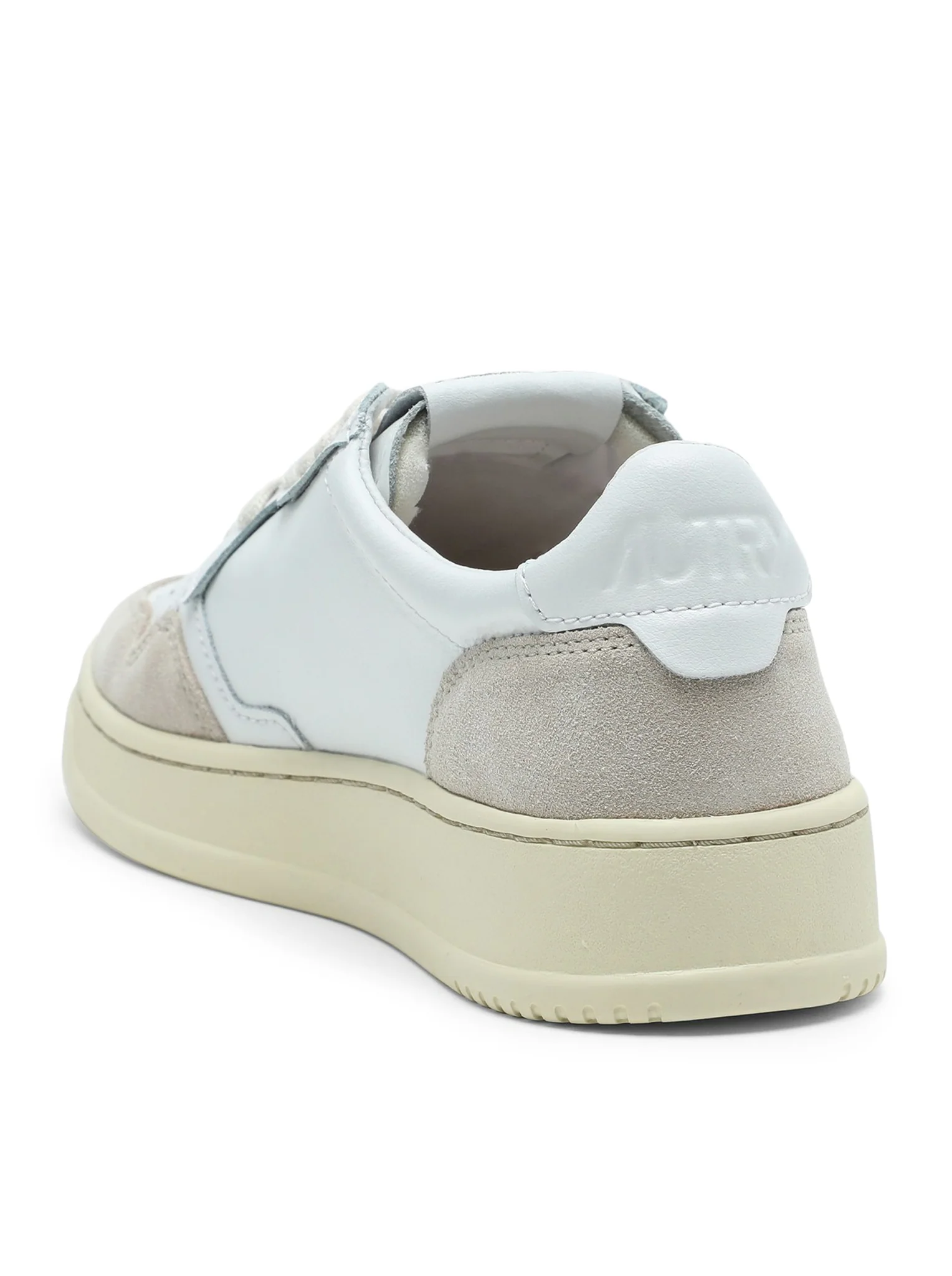 White Medalist leather sneaker - Image 3