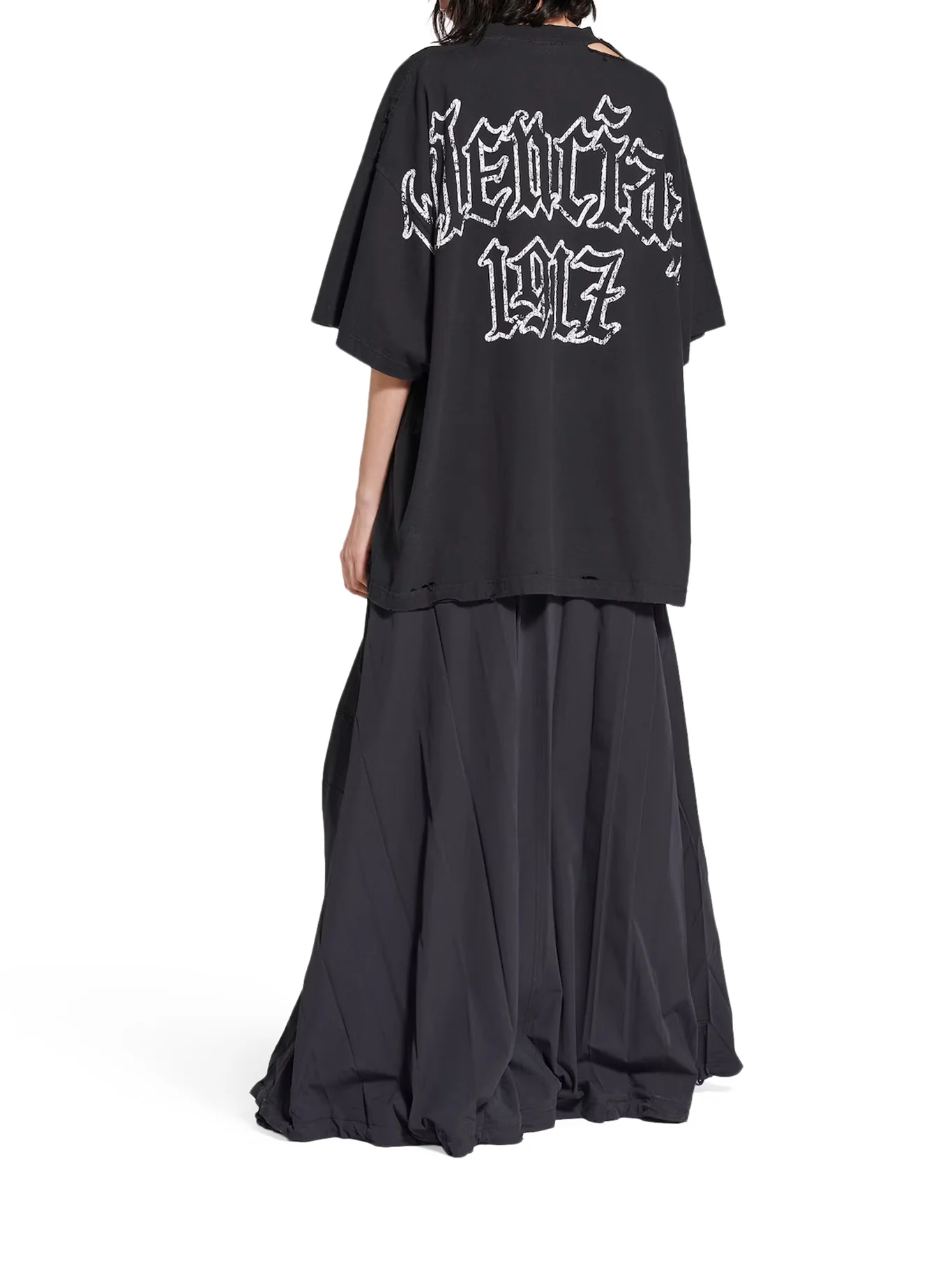 BLACKLETTER SCRIPT OVERSIZED T-SHIRT - Image 4