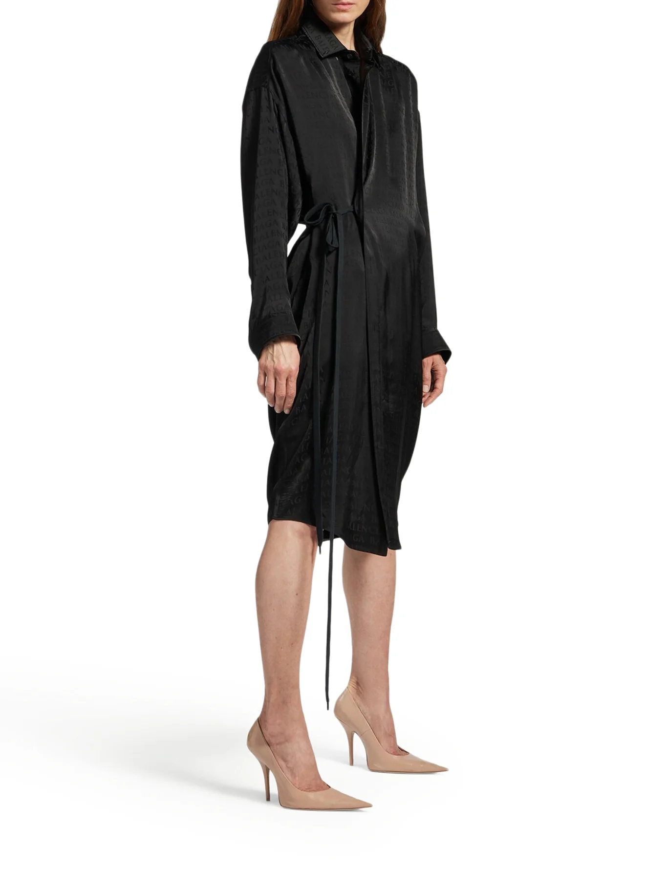 COCOON WRAP DRESS - Image 2