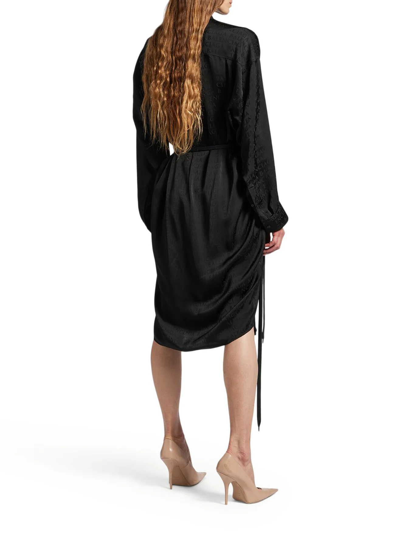 COCOON WRAP DRESS - Image 3