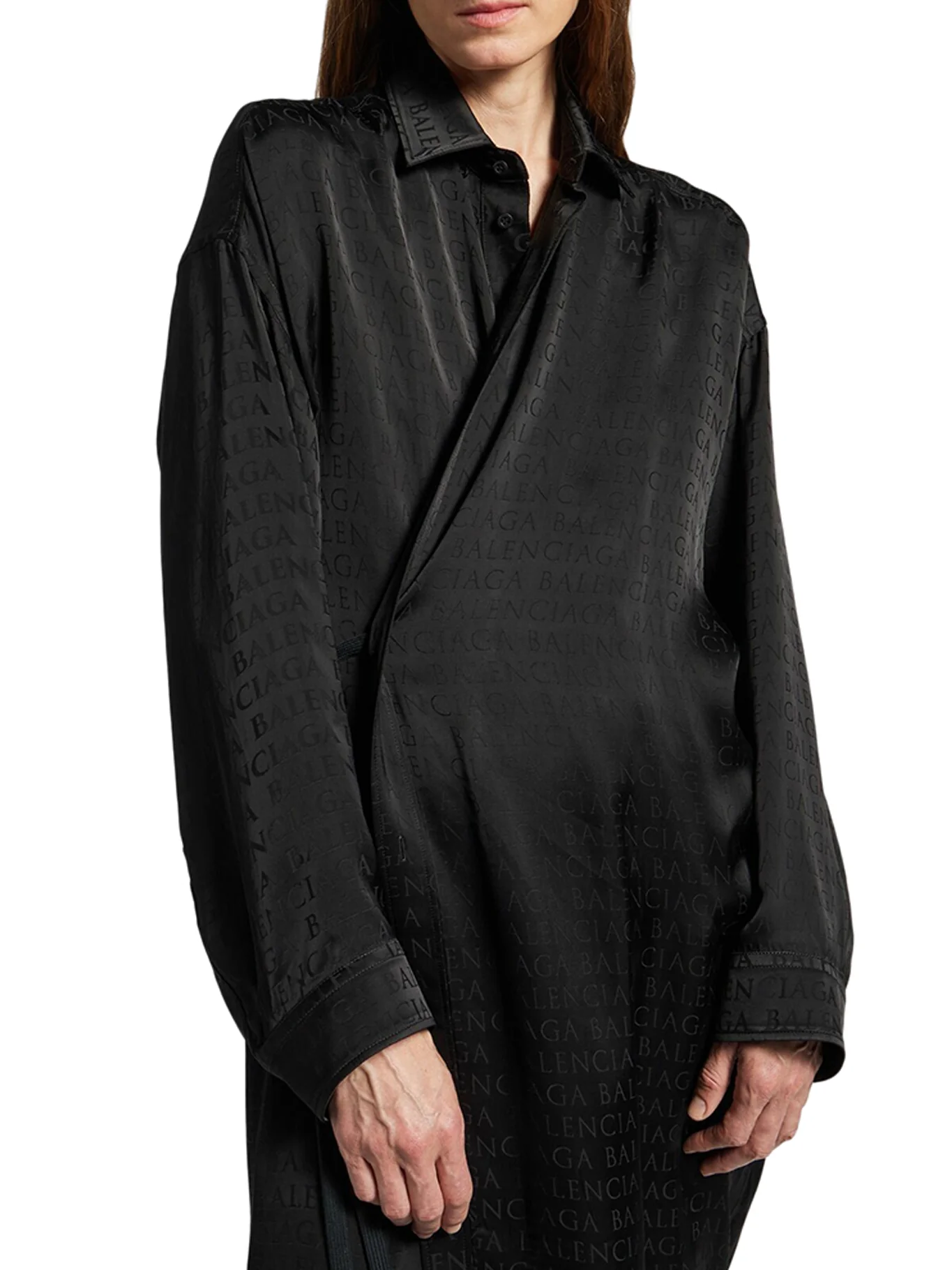 COCOON WRAP DRESS - Image 5