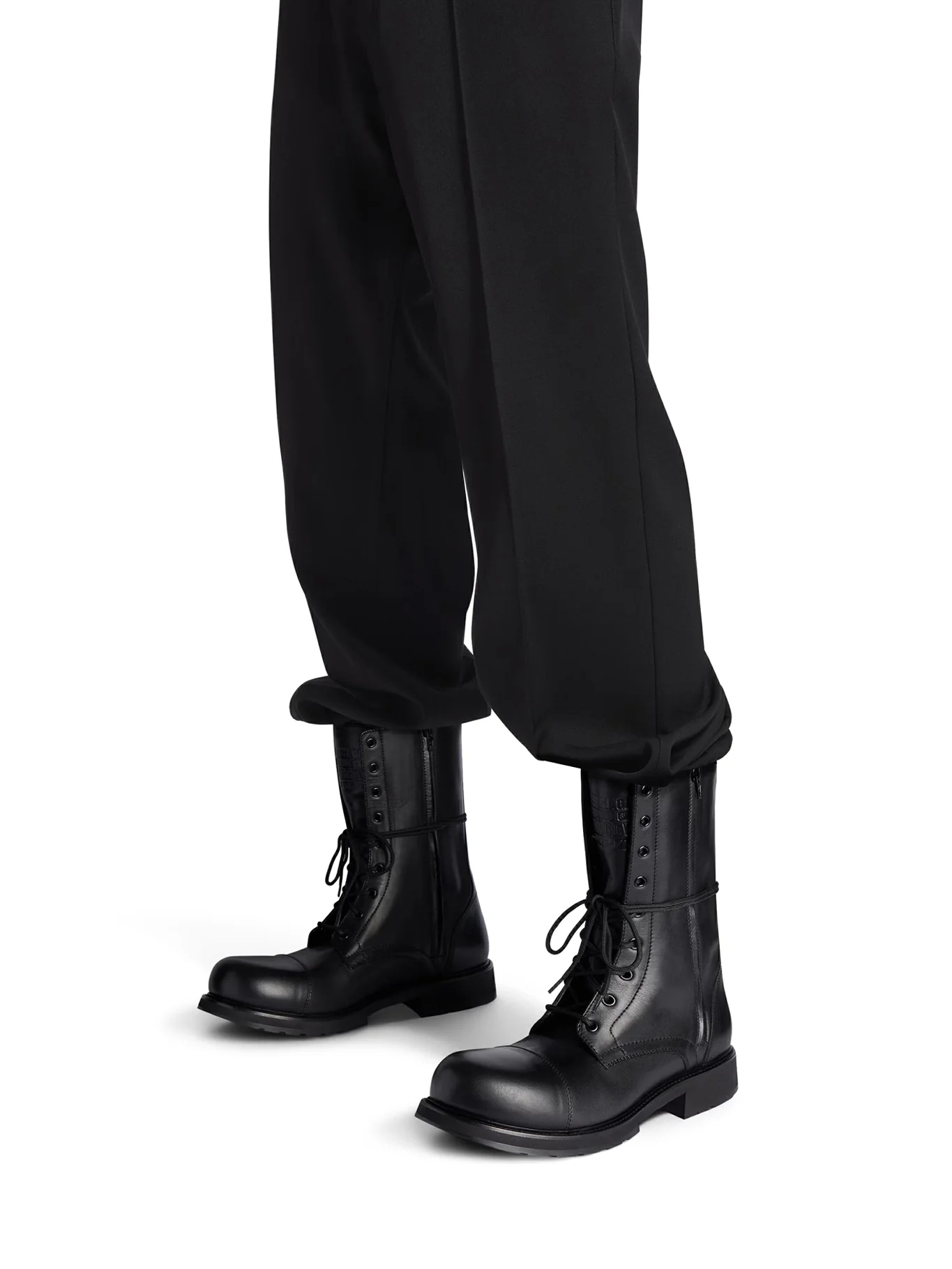 LACE-UP BOOT IN SOFT CALF LEATHER - Image 3