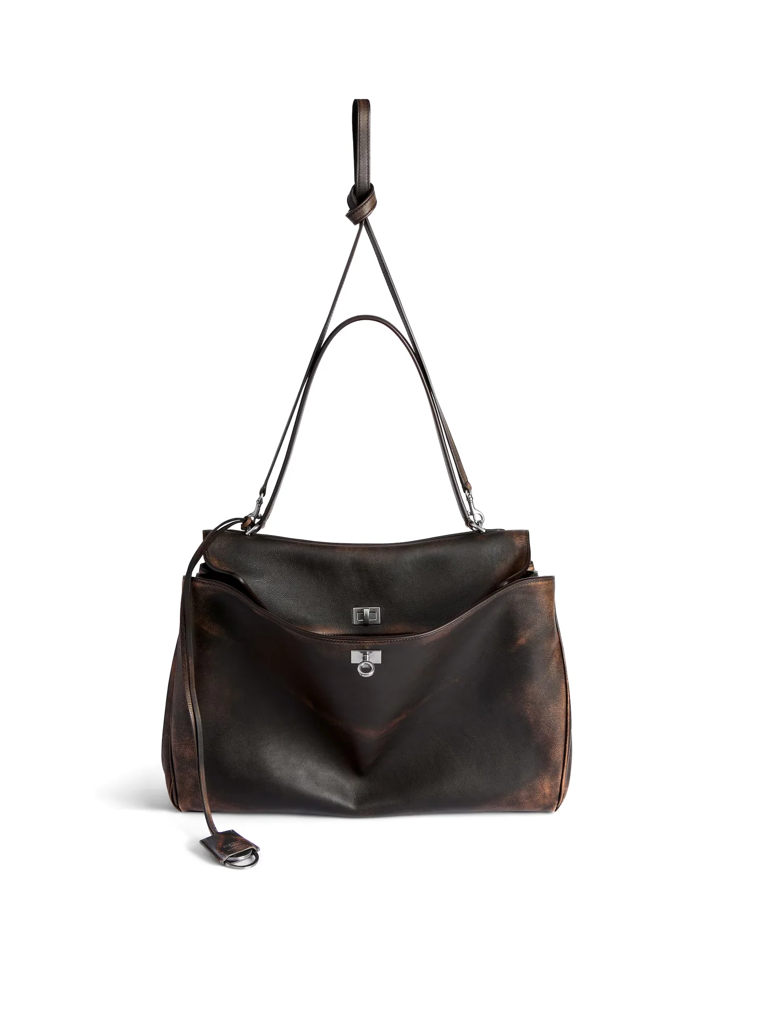 LARGE MEN`S RODEO BAG IN BROWN - Image 4