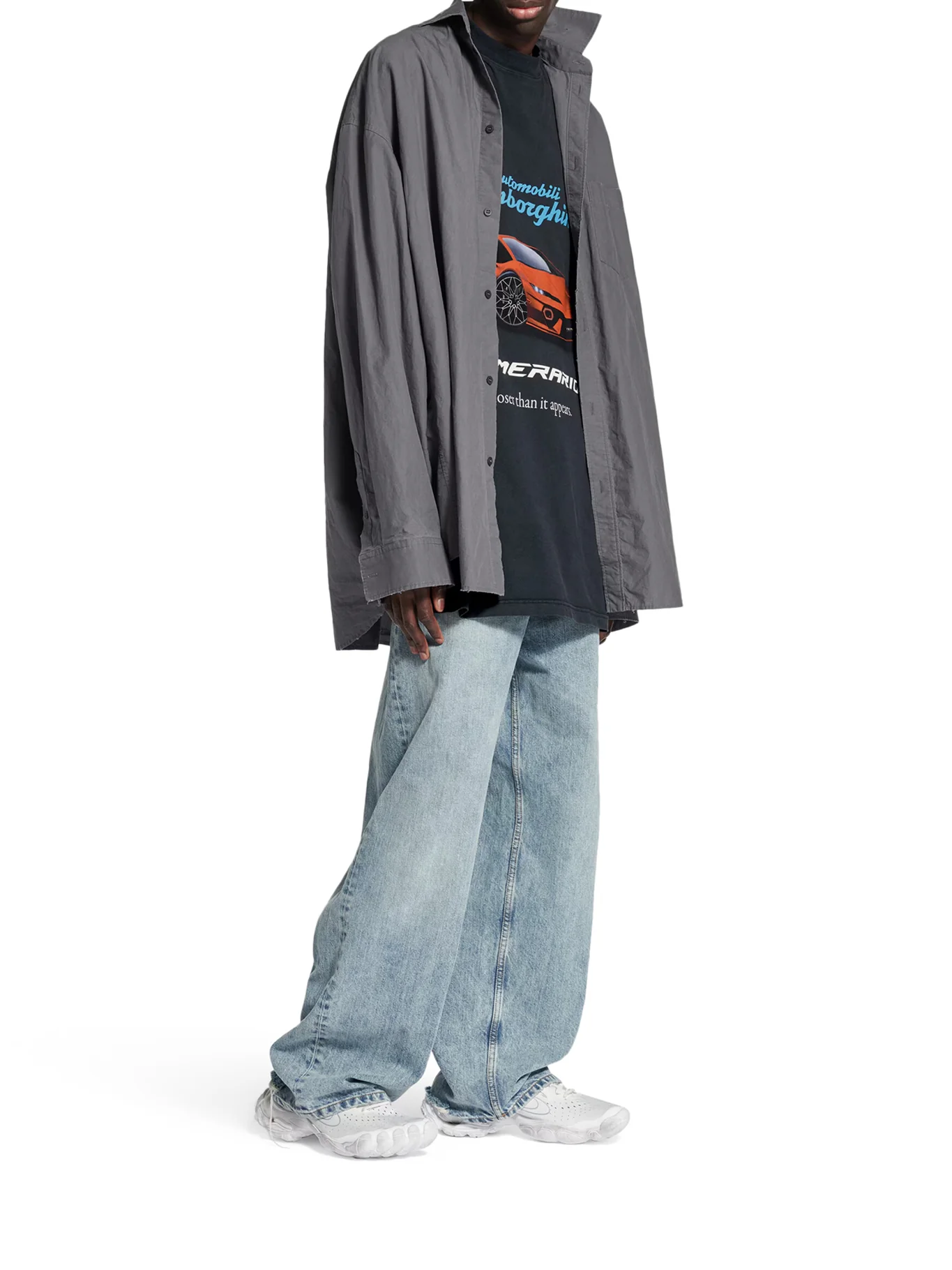 LAYERED POPLIN T-SHIRT - Image 2