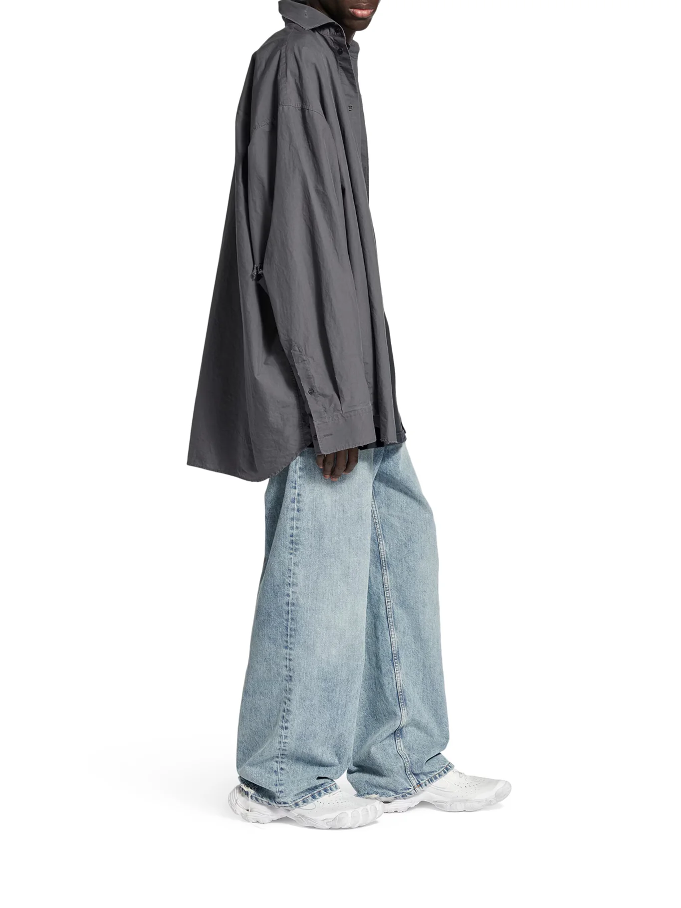 LAYERED POPLIN T-SHIRT - Image 5