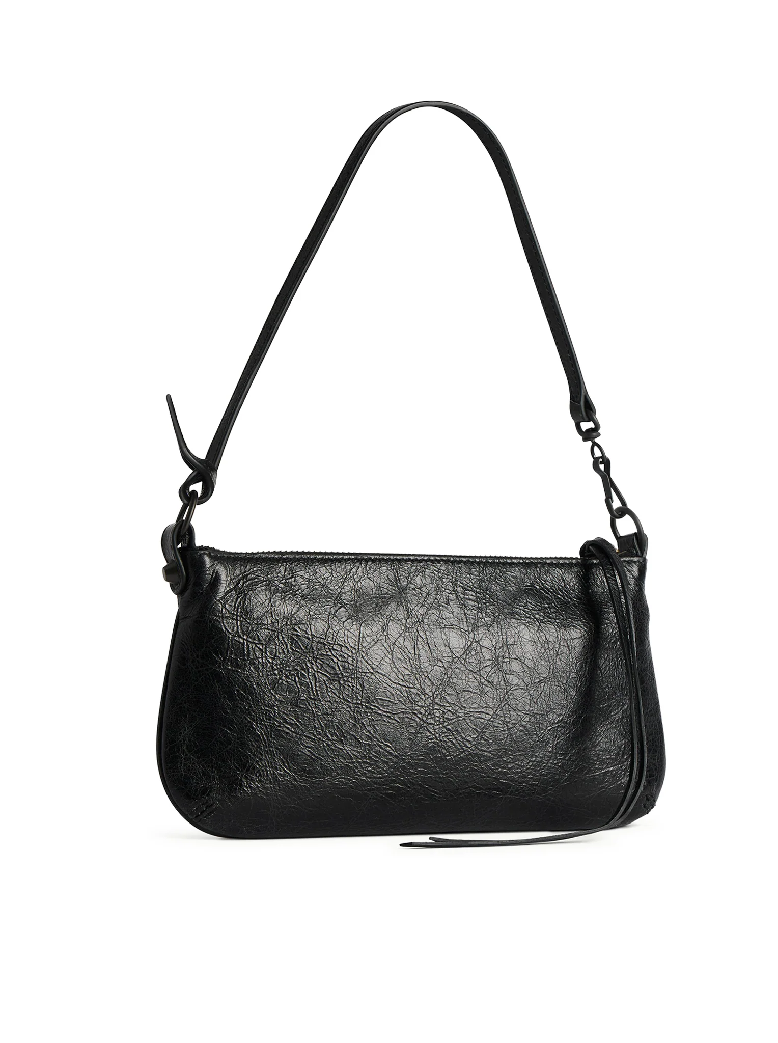 LE CITY CLUTCH WITH SHOULDER STRAP IN ARENA LAMBSKIN - Image 6