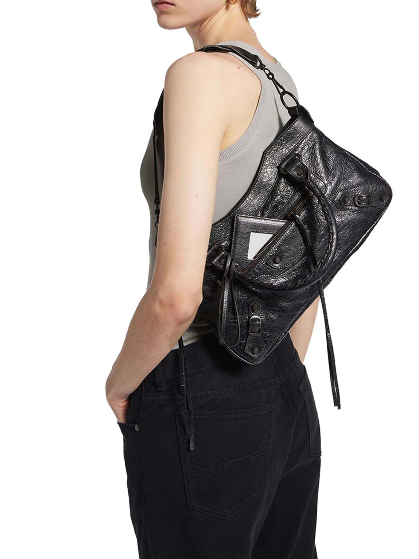 LE CITY FIRST WOMEN`S BAG IN BLACK - Image 3