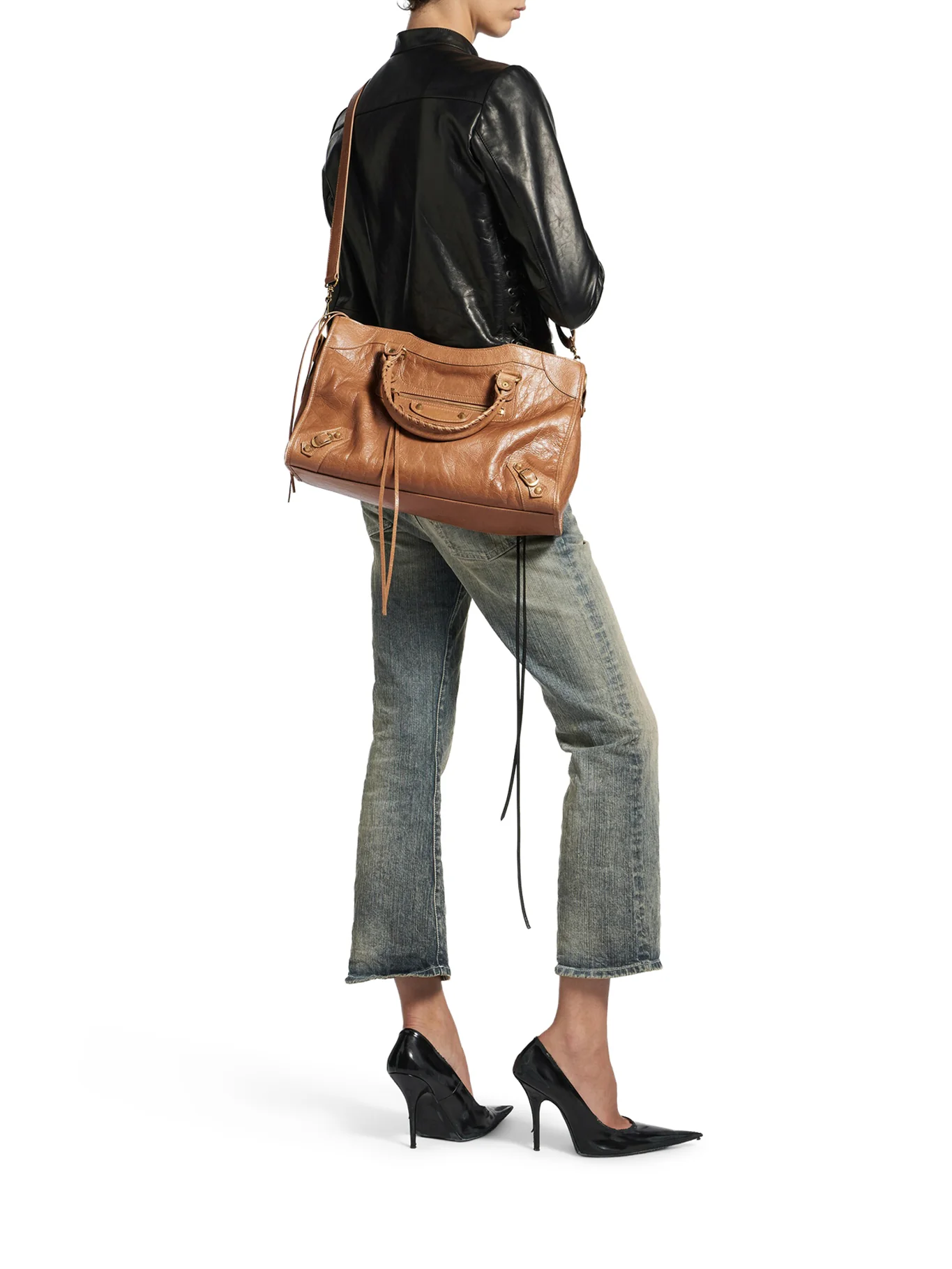LE CITY MEDIUM LEATHER BAG - Image 3