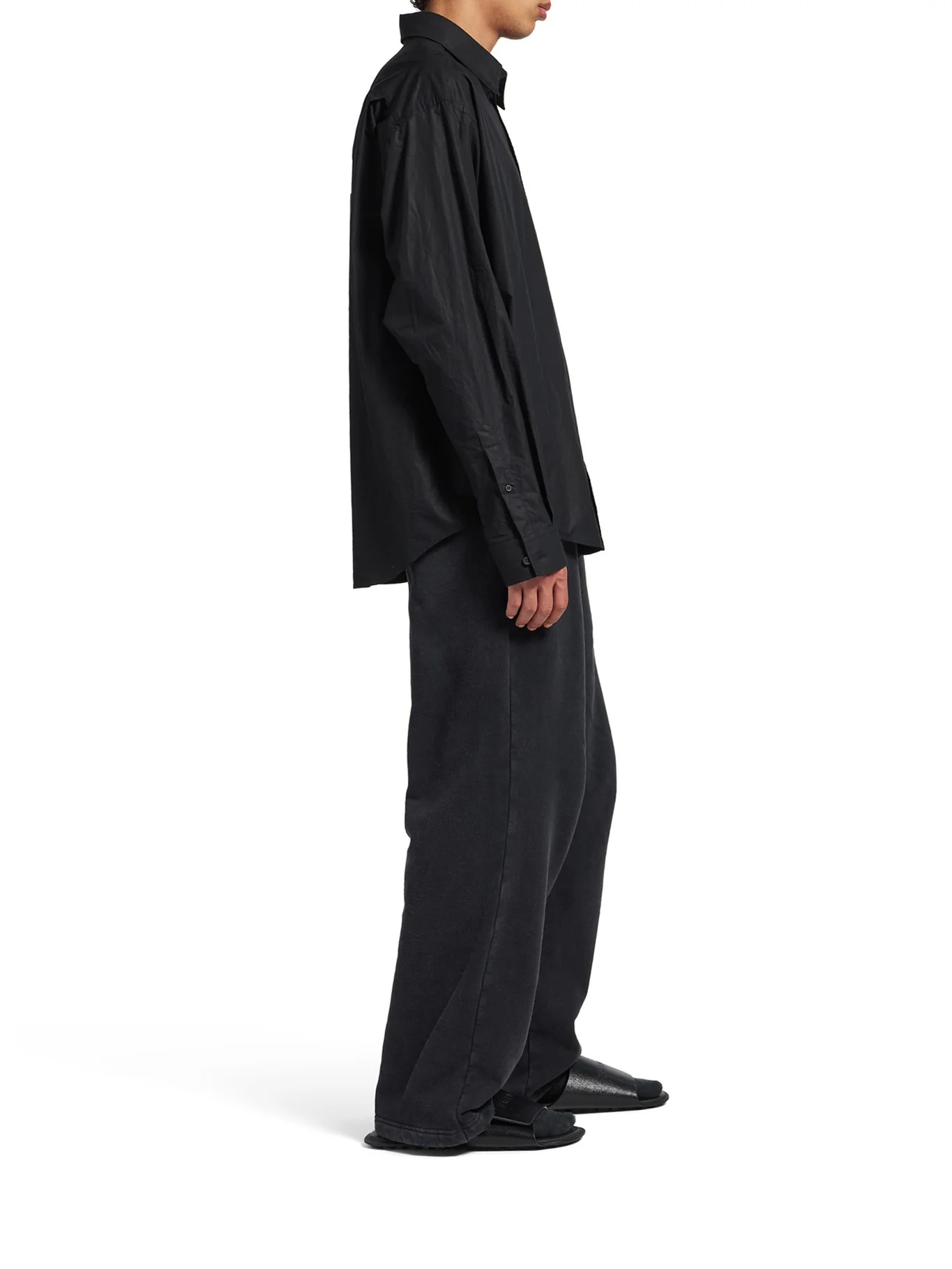 MEN`S LARGE FIT LONG-SLEEVED MASKING TAPE SHIRT - Image 5