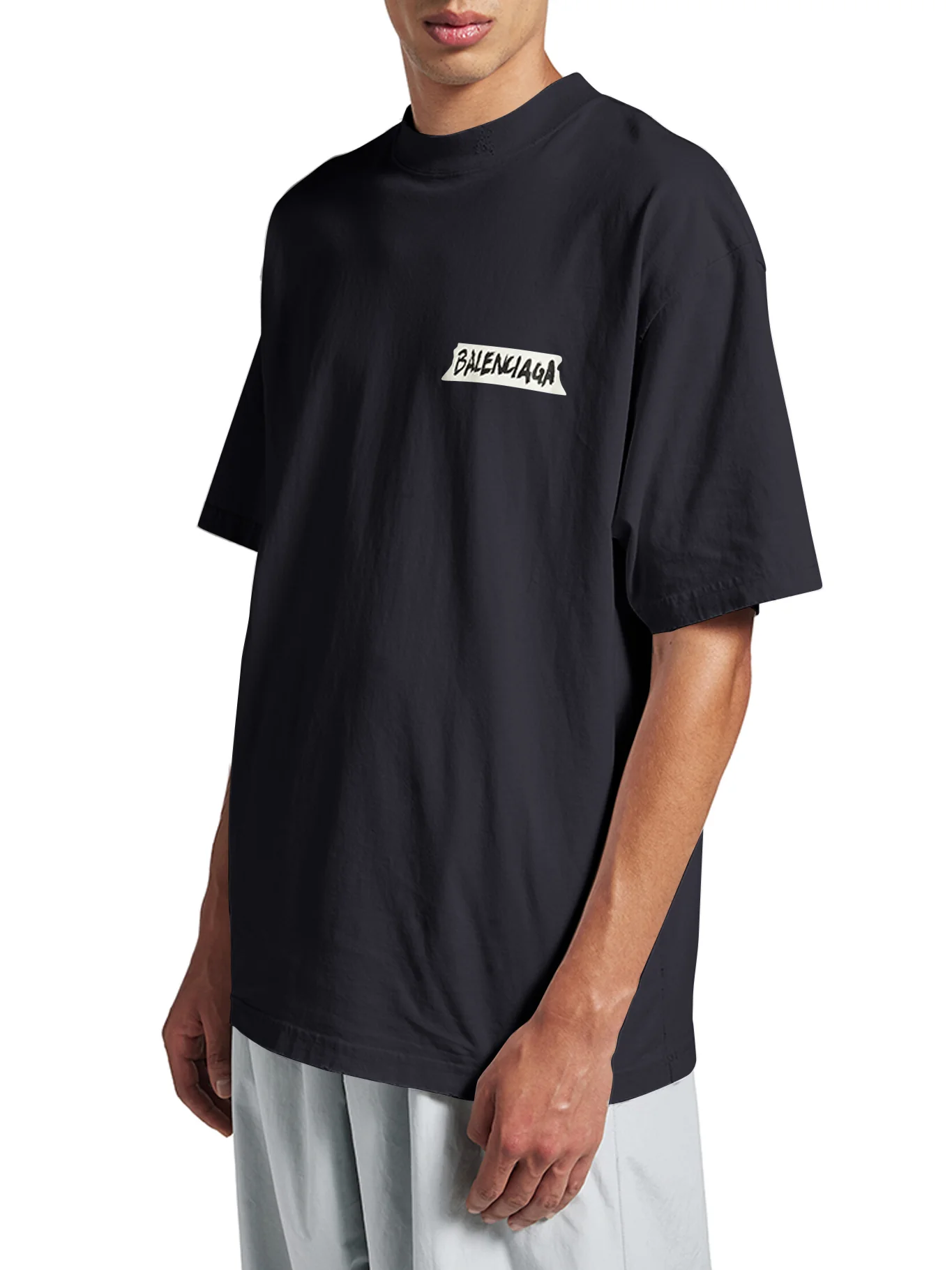 MEN`S MEDIUM FIT MASKING TAPE T-SHIRT - Image 3