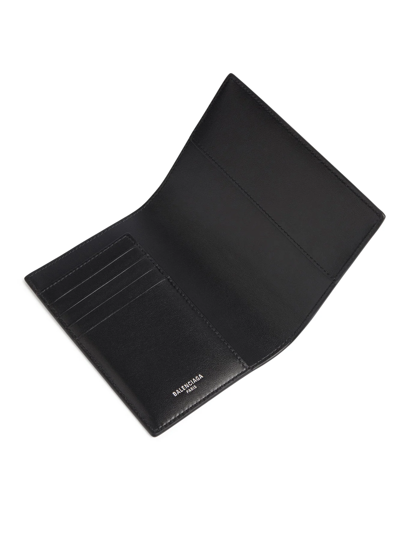 MEN`S PASSPORT CASE IN BLACK/MULTICOLOR - Image 3