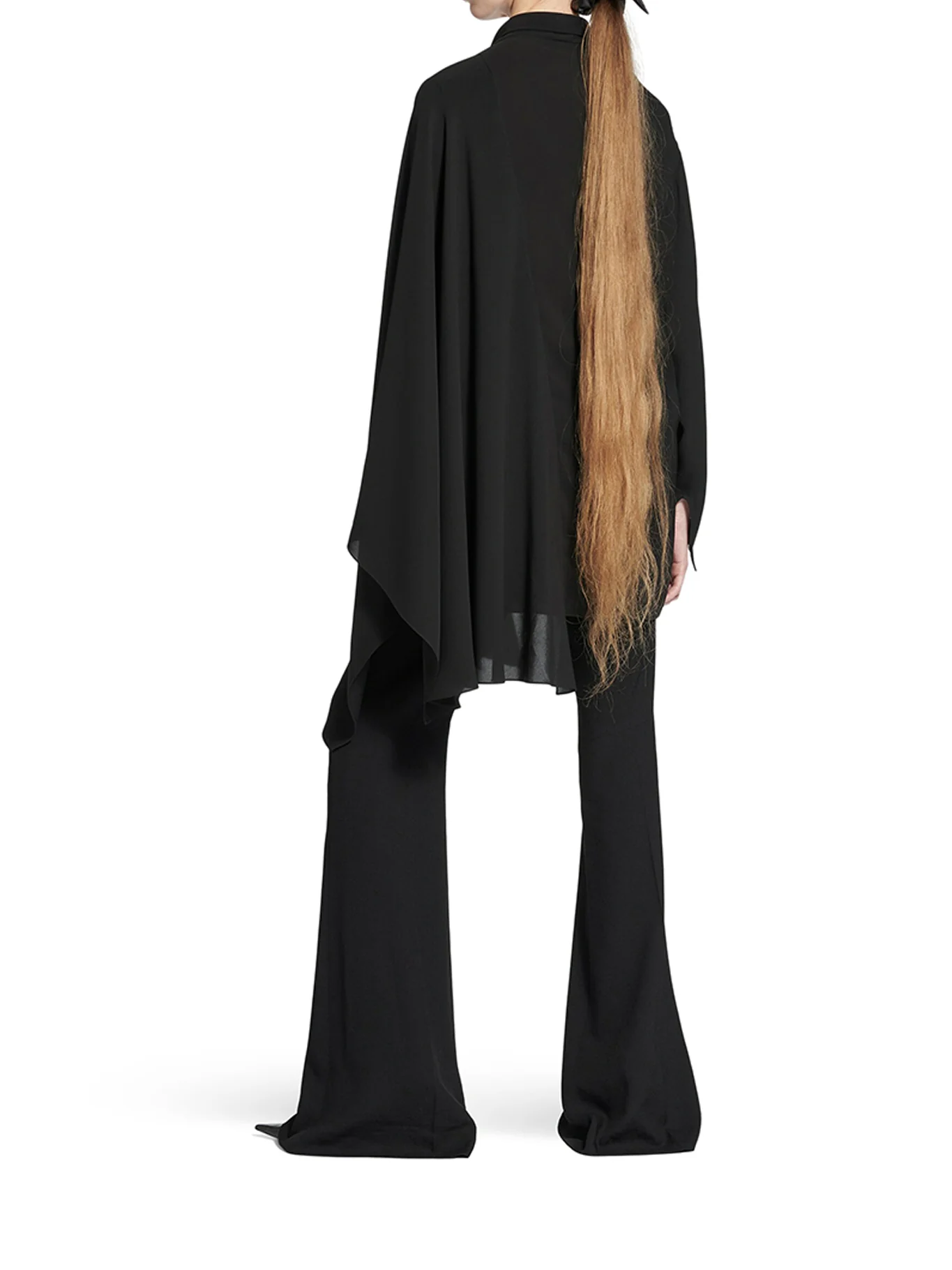 SILK BLOUSE WITH SCARF - Image 4
