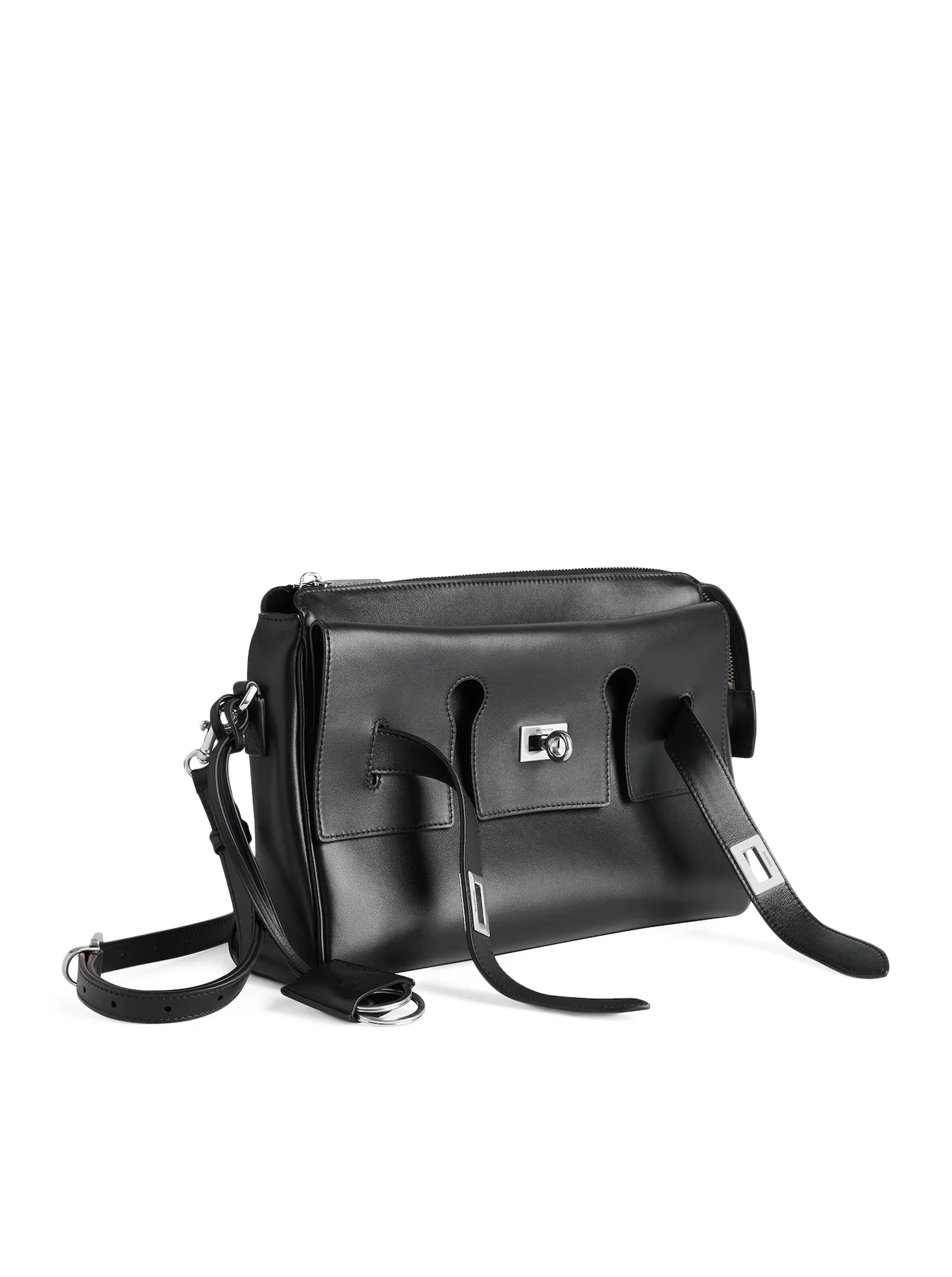 SMALL BEL AIR ZIP-UP MESSENGER BAG IN SMOOTH CALFSKIN - Image 3