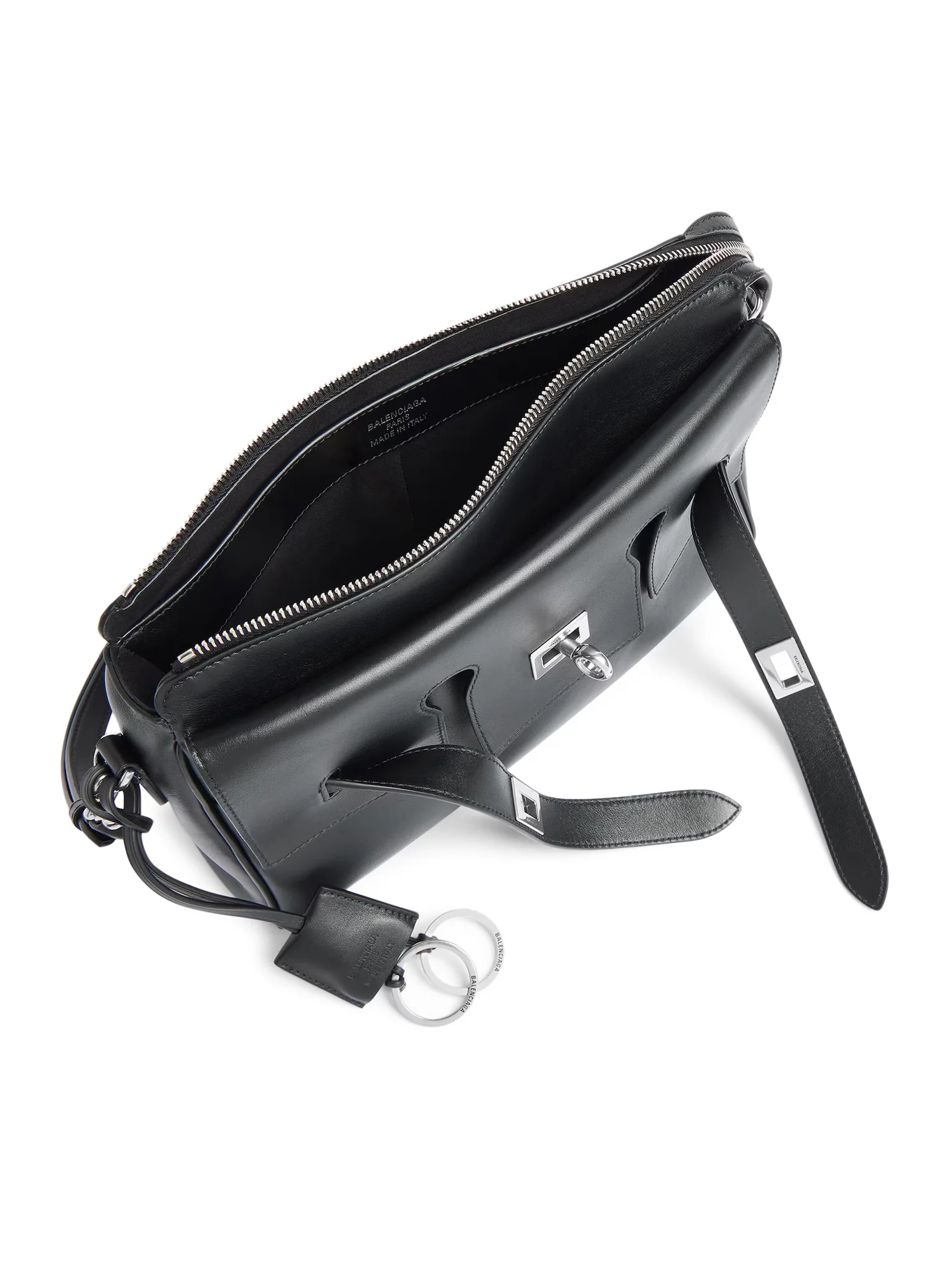 SMALL BEL AIR ZIP-UP MESSENGER BAG IN SMOOTH CALFSKIN - Image 4