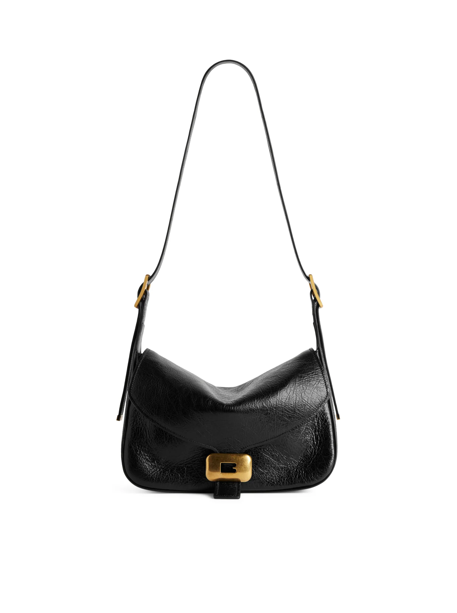WOMEN`S MEDIUM CLICK SHOULDER BAG IN BLACK - Image 7