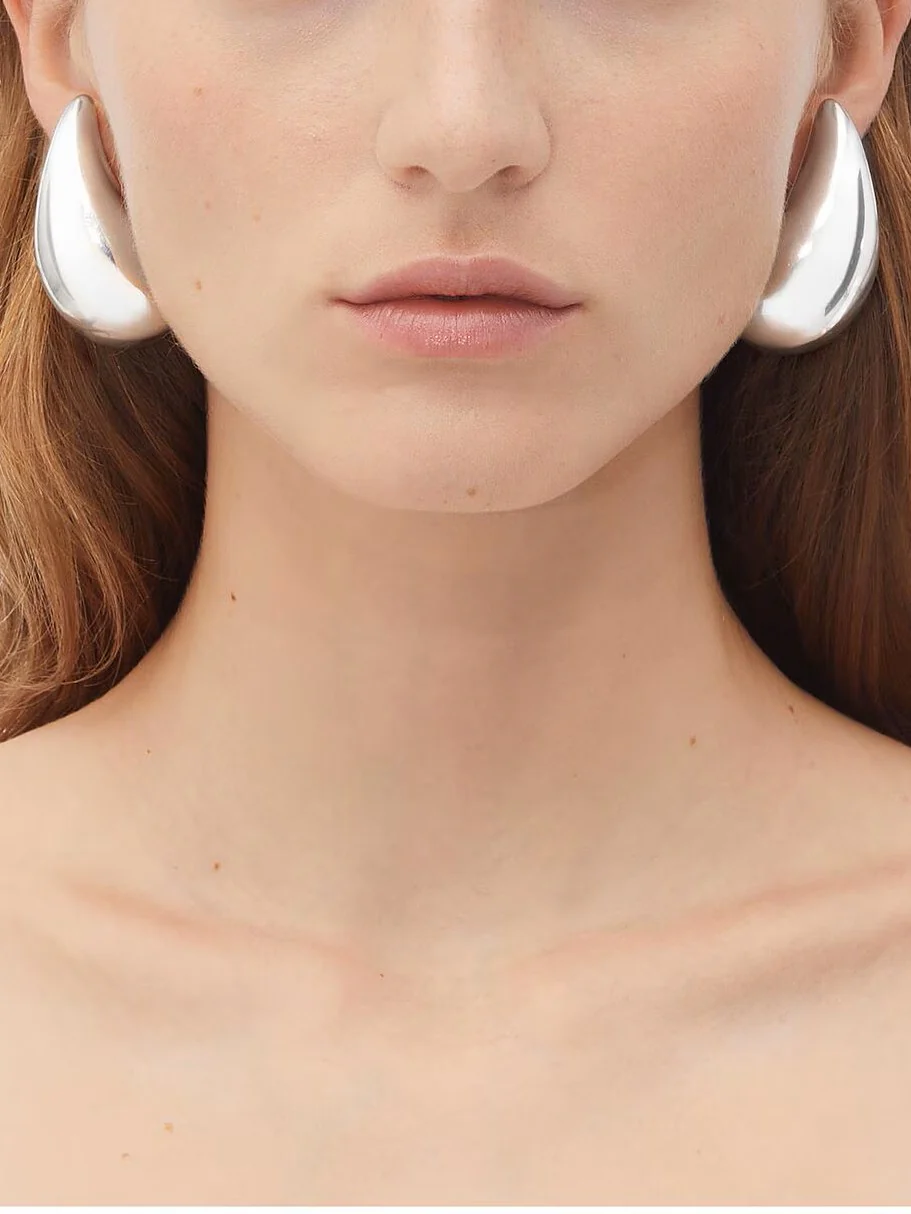 LARGE DROP EARRINGS - Image 2