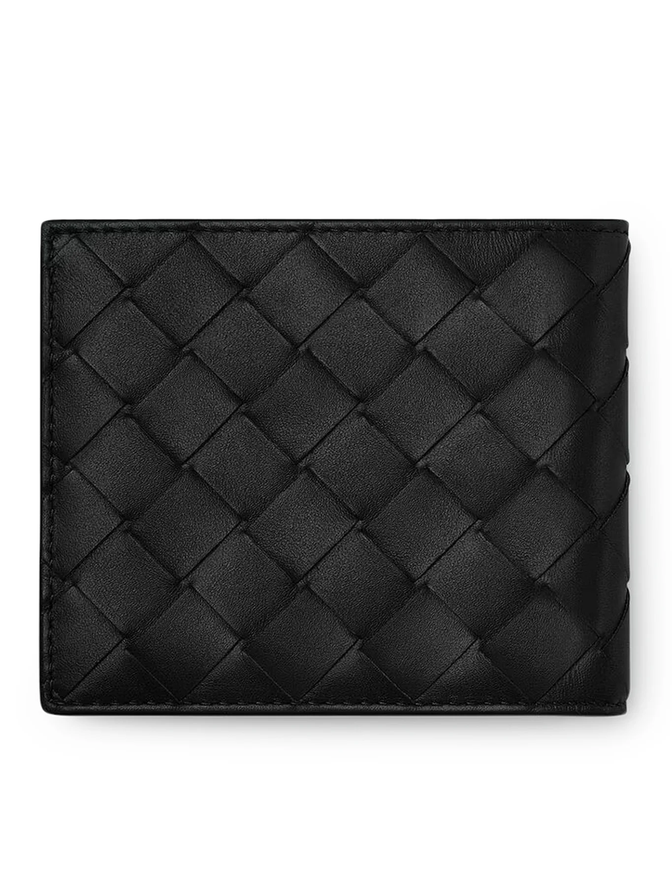 BRAIDED LEATHER BIFOLD WALLET - Image 2