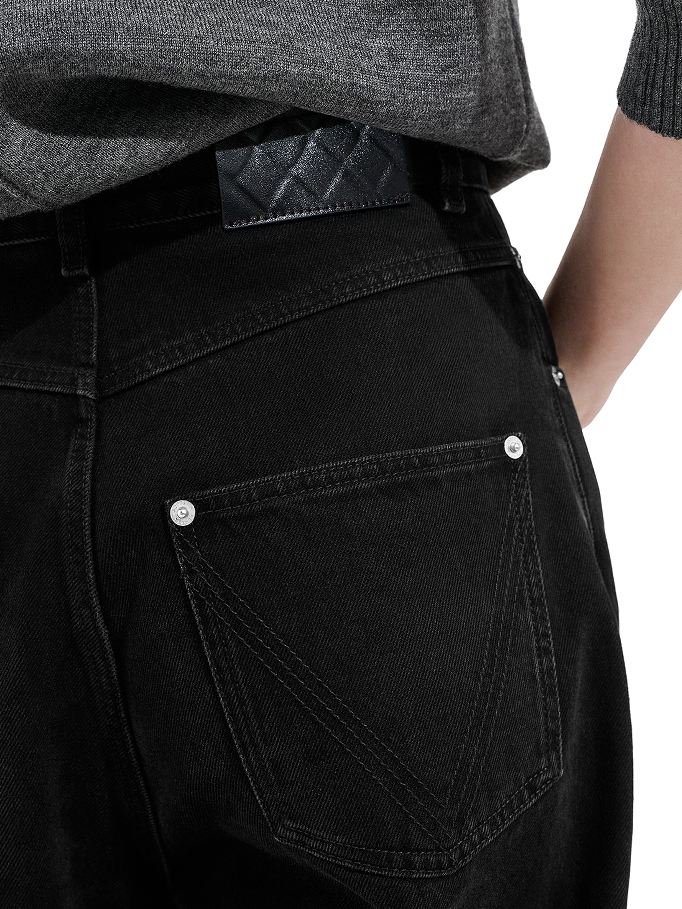 WIDE LEG DENIM JEANS - Image 5