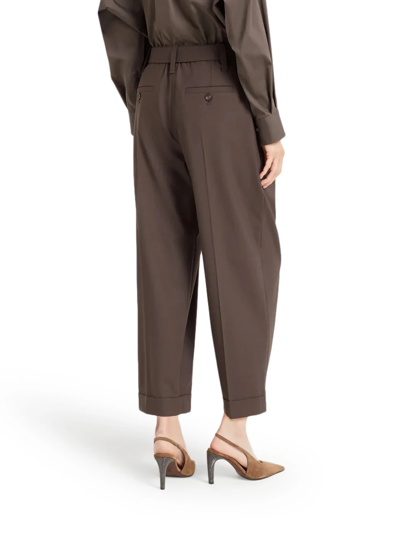 BAGGY TAILORED WOOL TROUSERS - Image 4