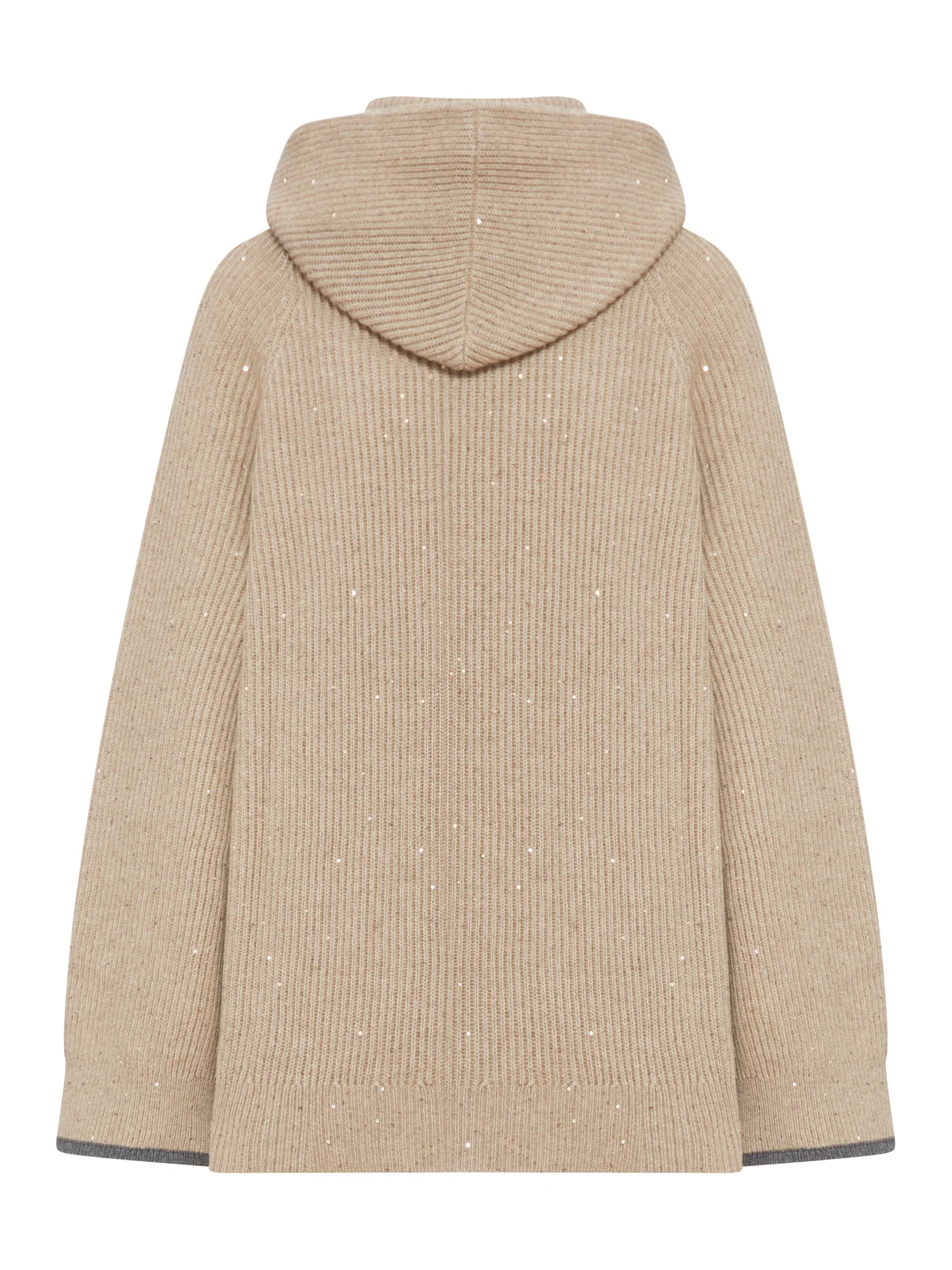 CASHMERE SWEATER WITH HOOD - Image 2