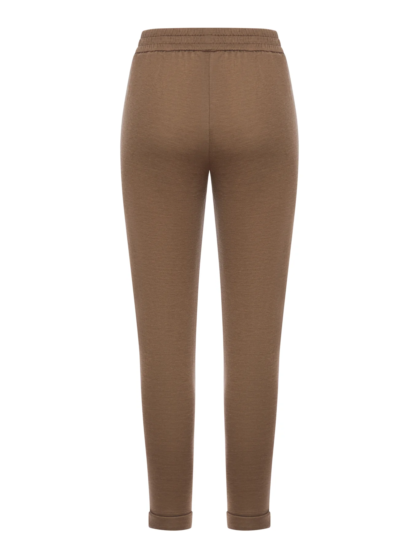 COTTON AND SILK JOGGERS - Image 2