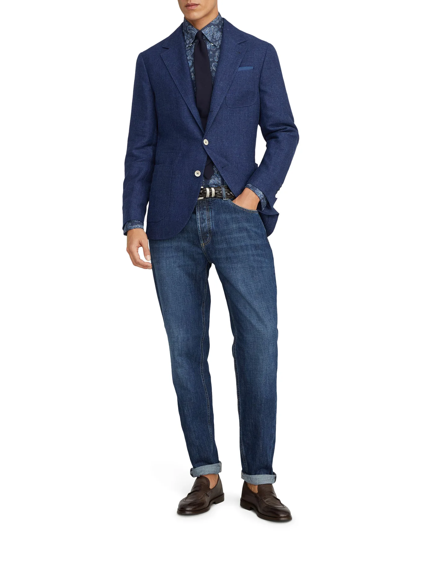 WASHED DENIM JEANS - Image 2