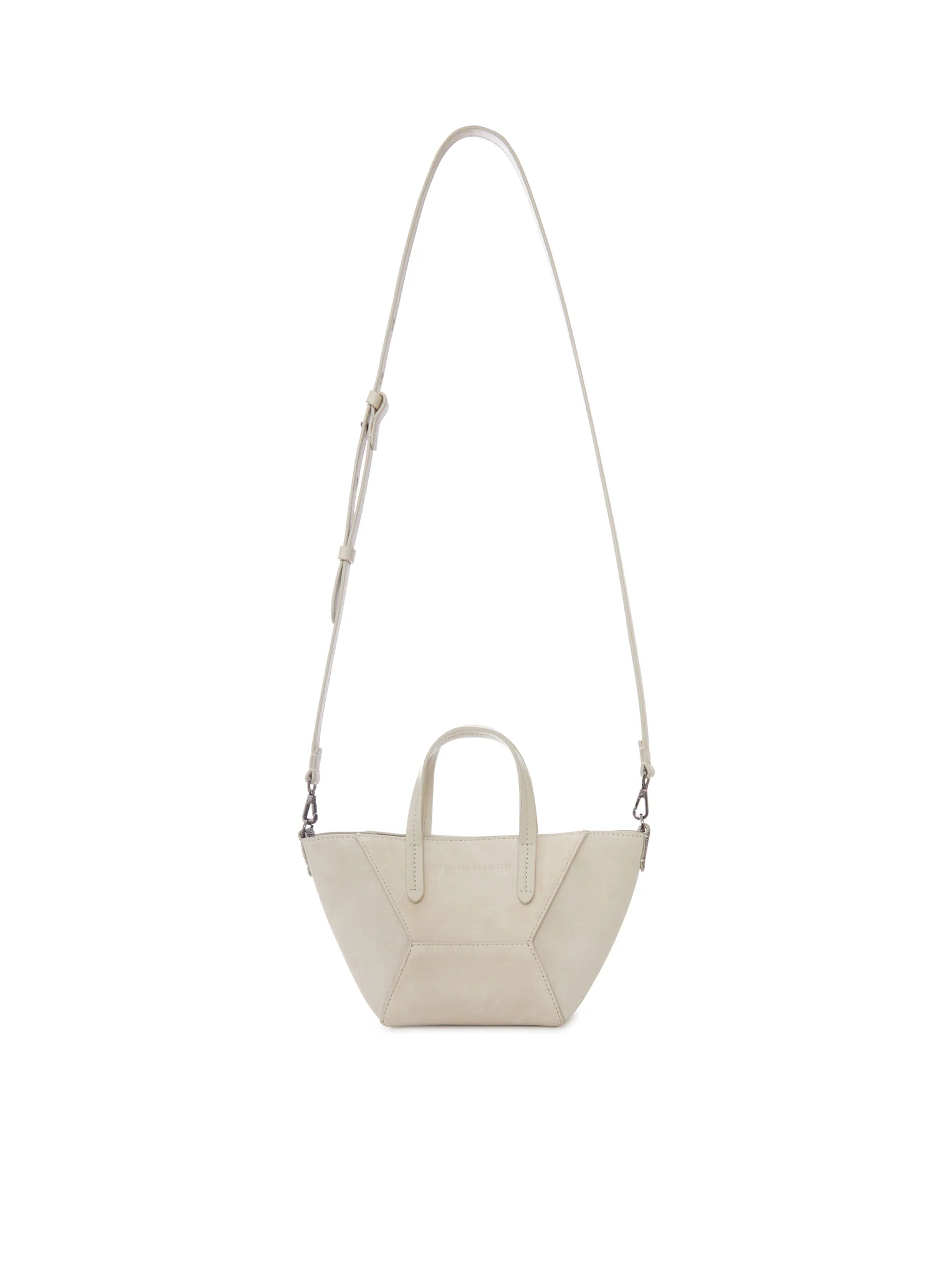 MINI SUEDE BAG WITH SHOULDER STRAP - Image 4