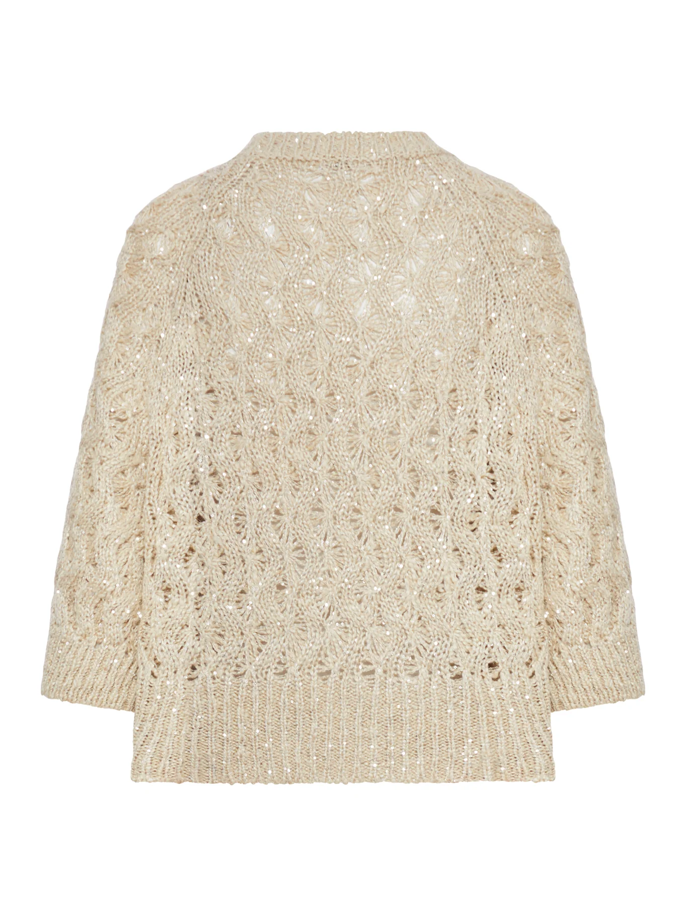 OPEN-WORK KNIT YARN SWEATER - Image 2