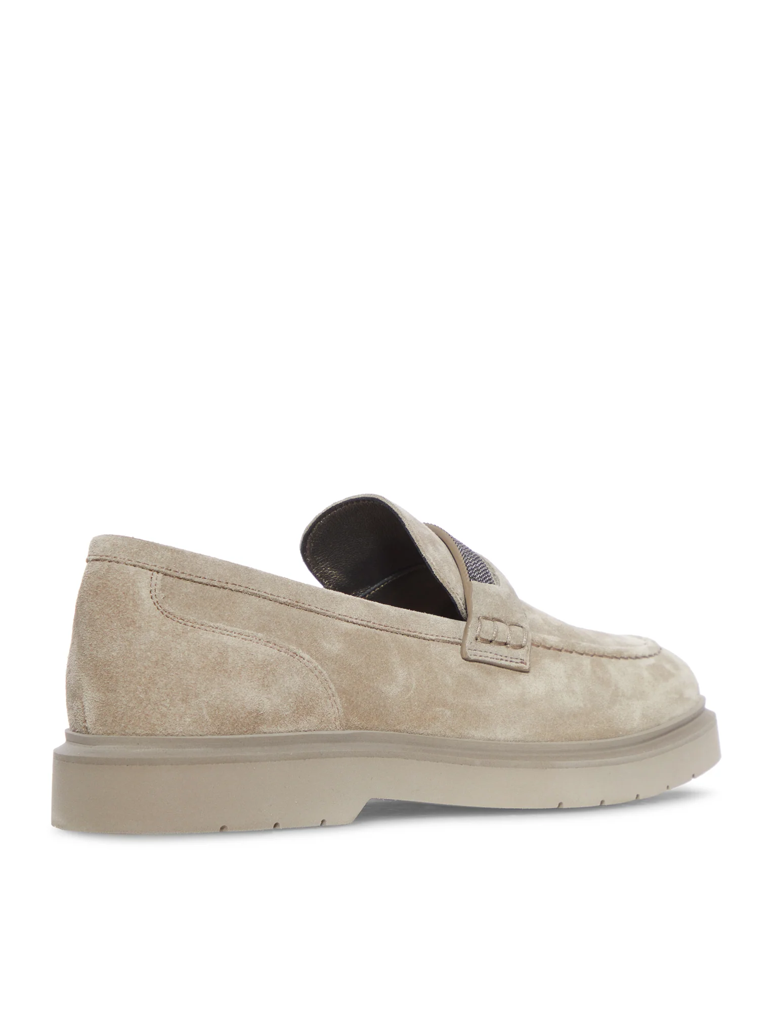 PENNY LOAFER IN SUEDE WITH MONILE - Image 3