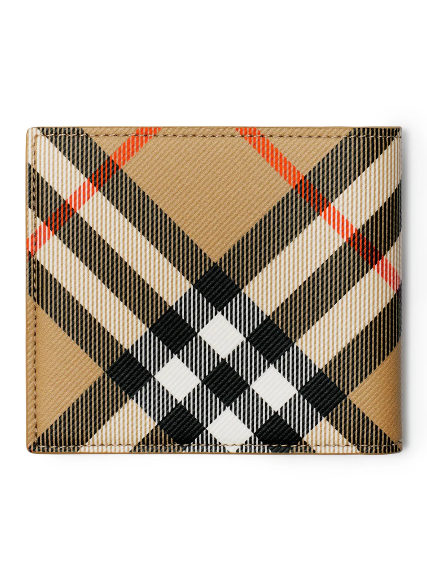 VINTAGE CHECK BIFOLD  WALLET - Image 2